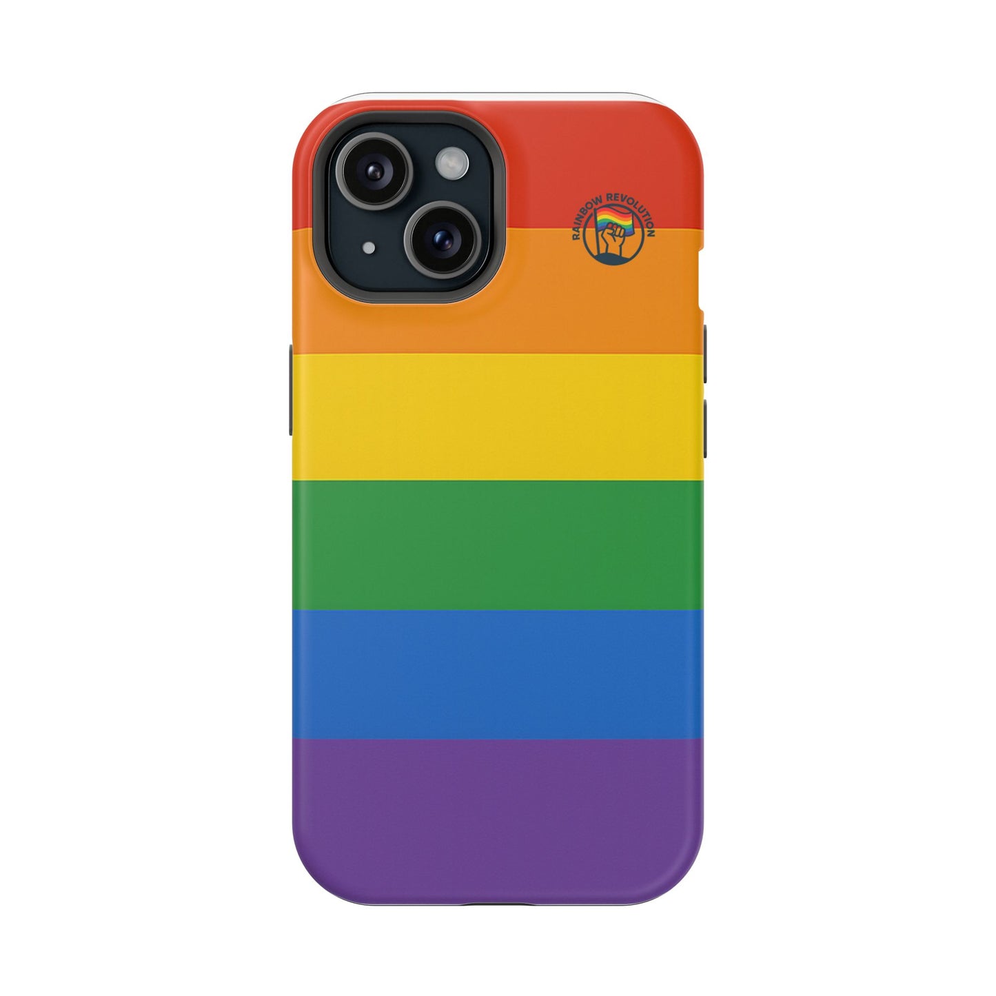 Rainbow Pride Magnetic Phone Case | LGBTQ+ Accessories, Colorful Phone Protection, Gift for Pride Month, Unique Cell Cover