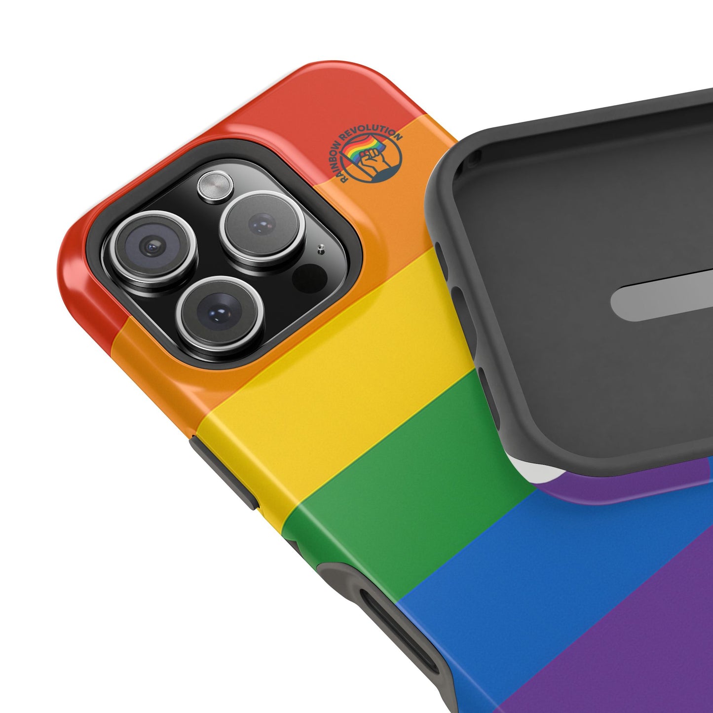 Rainbow Pride Magnetic Phone Case | LGBTQ+ Accessories, Colorful Phone Protection, Gift for Pride Month, Unique Cell Cover