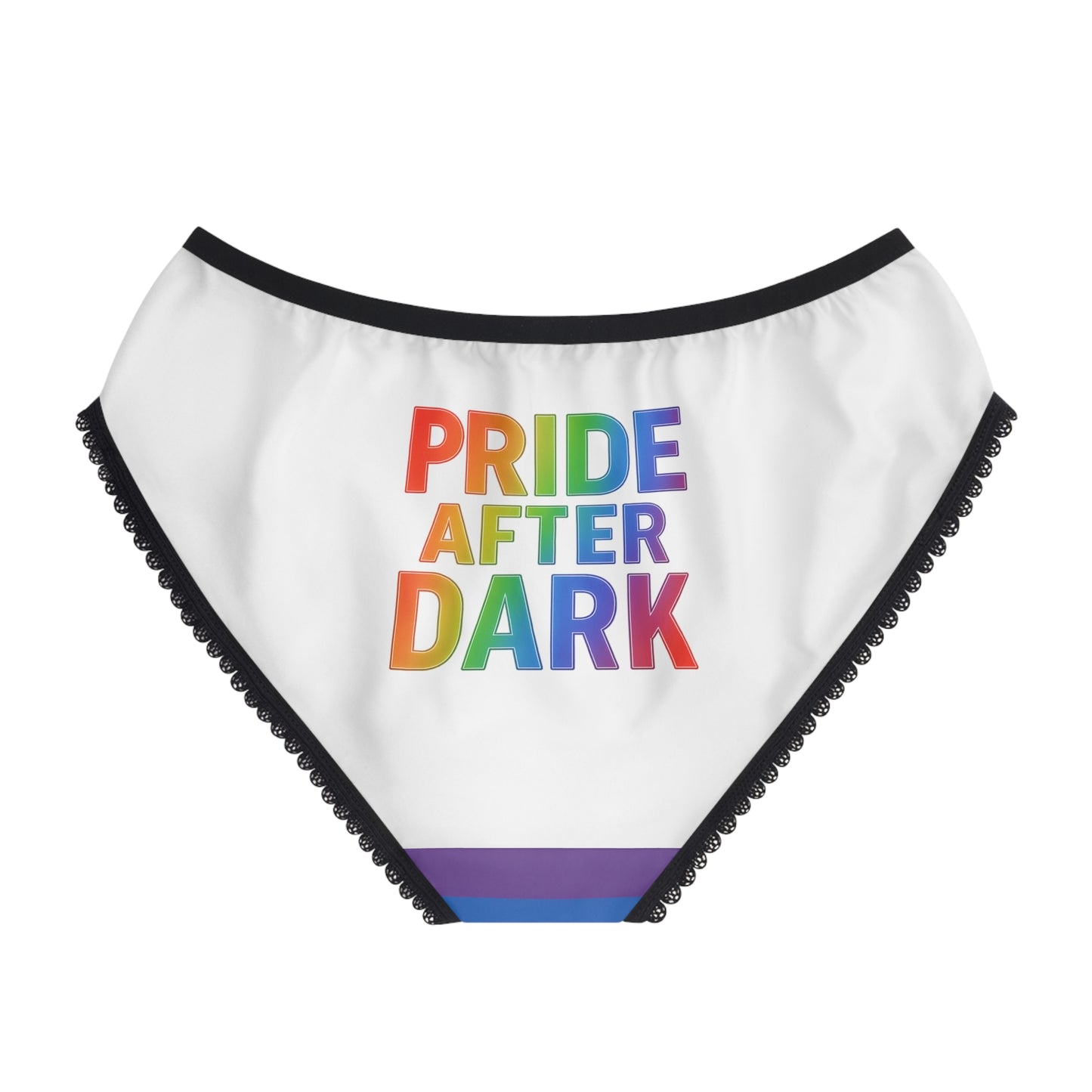 Pride-Themed Women's Briefs, LGBTQ Underwear, Comfortable Everyday Panties, Gifts for Pride Month, Fun LGBTQ Fashion