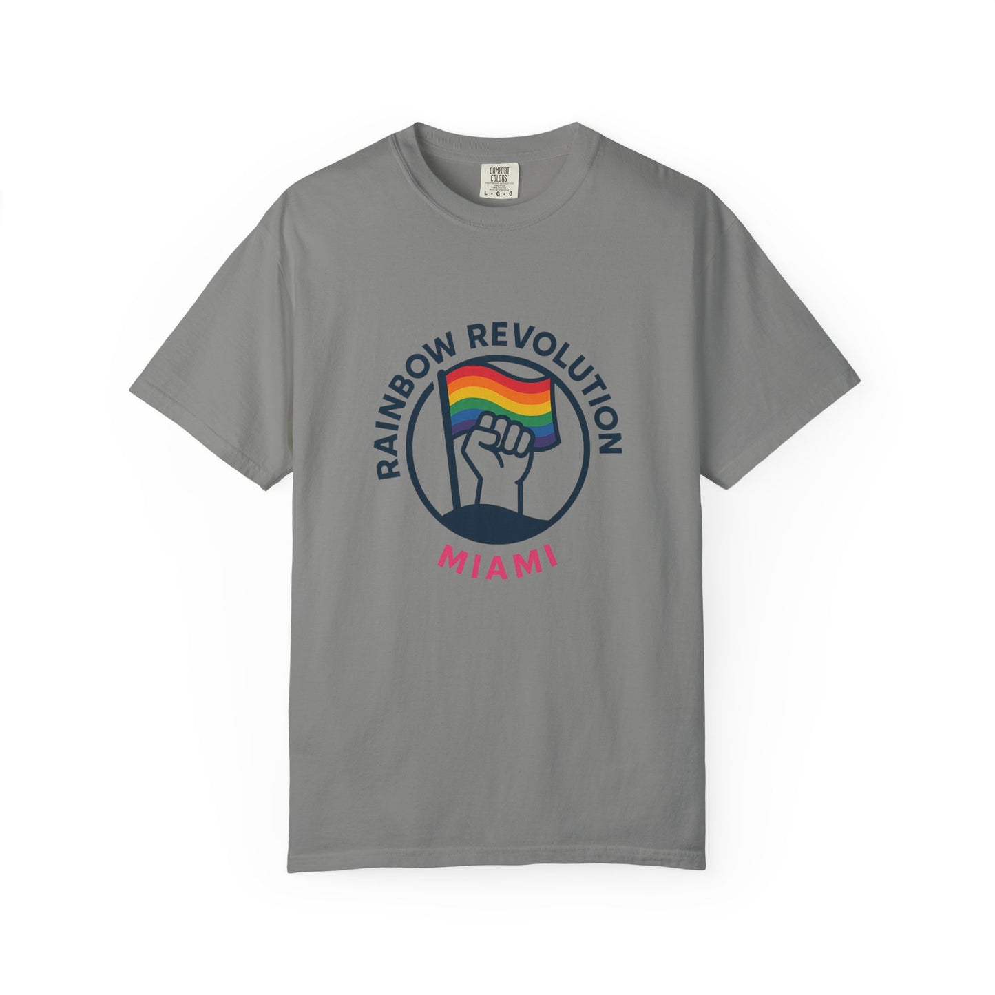 Unisex Rainbow Revolution T-shirt - Celebrate Pride, Summer Vibes, LGBTQ+ Support, Miami Love, Casual Wear