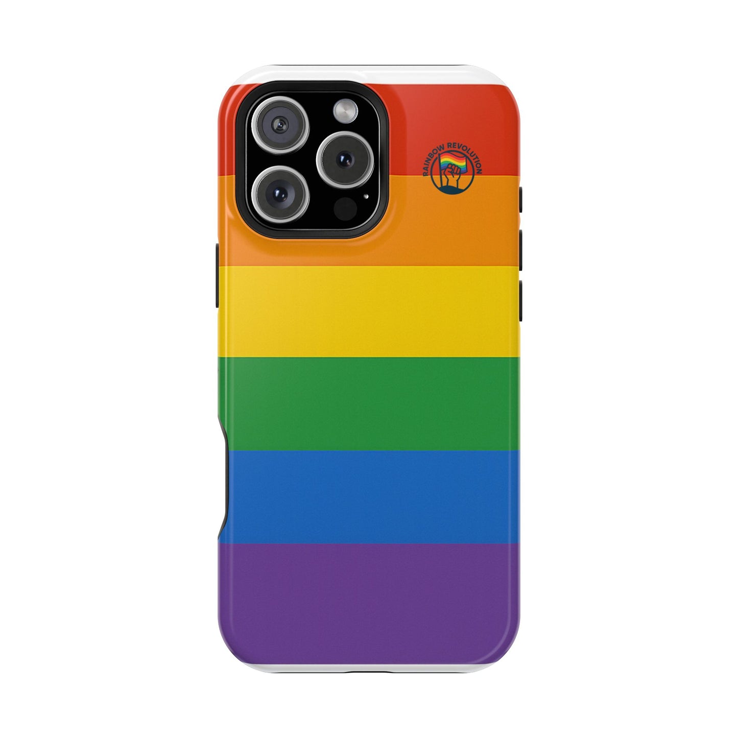 Rainbow Pride Magnetic Phone Case | LGBTQ+ Accessories, Colorful Phone Protection, Gift for Pride Month, Unique Cell Cover