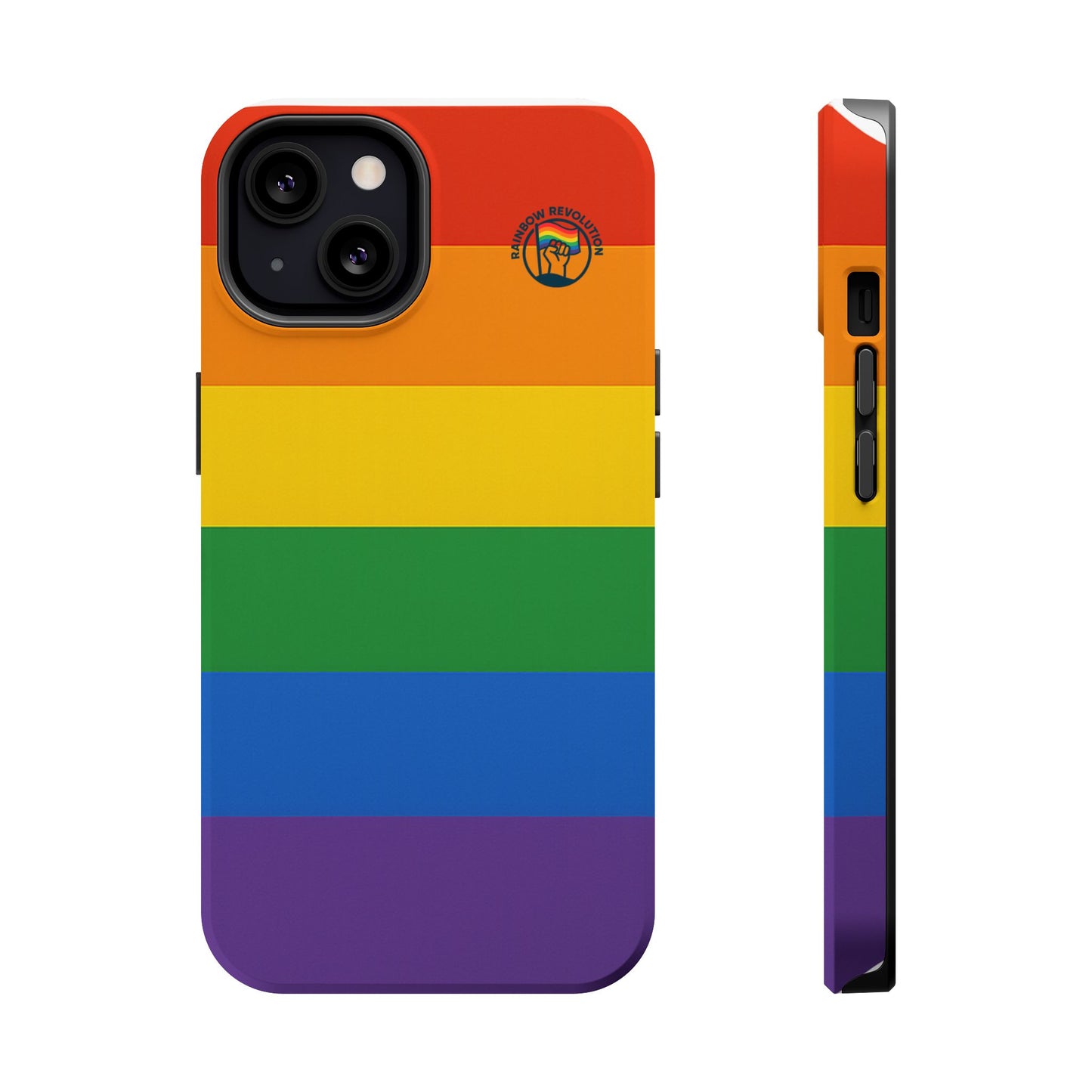 Rainbow Pride Magnetic Phone Case | LGBTQ+ Accessories, Colorful Phone Protection, Gift for Pride Month, Unique Cell Cover