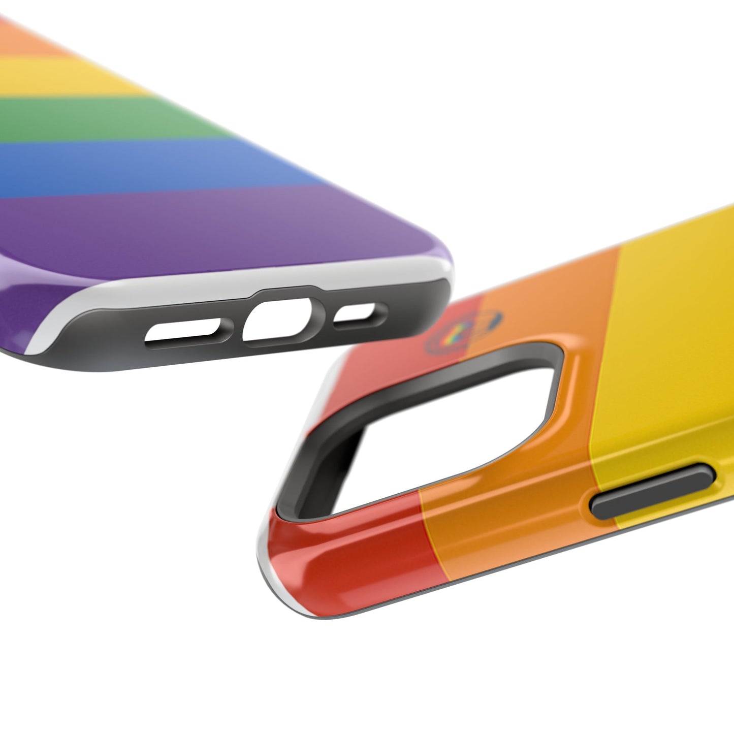 Rainbow Pride Magnetic Phone Case | LGBTQ+ Accessories, Colorful Phone Protection, Gift for Pride Month, Unique Cell Cover