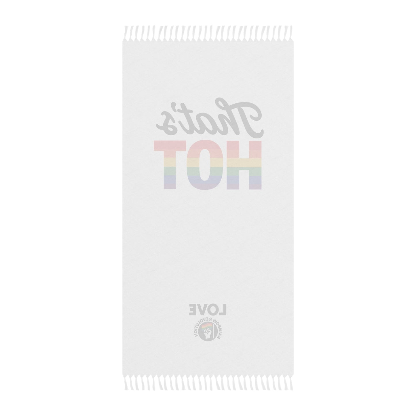 Colorful Beach Towel, Soft Sand Free Towel, LGBTQ+ Pride Gift, Summer Pool Accessory, Stylish Summer Essential