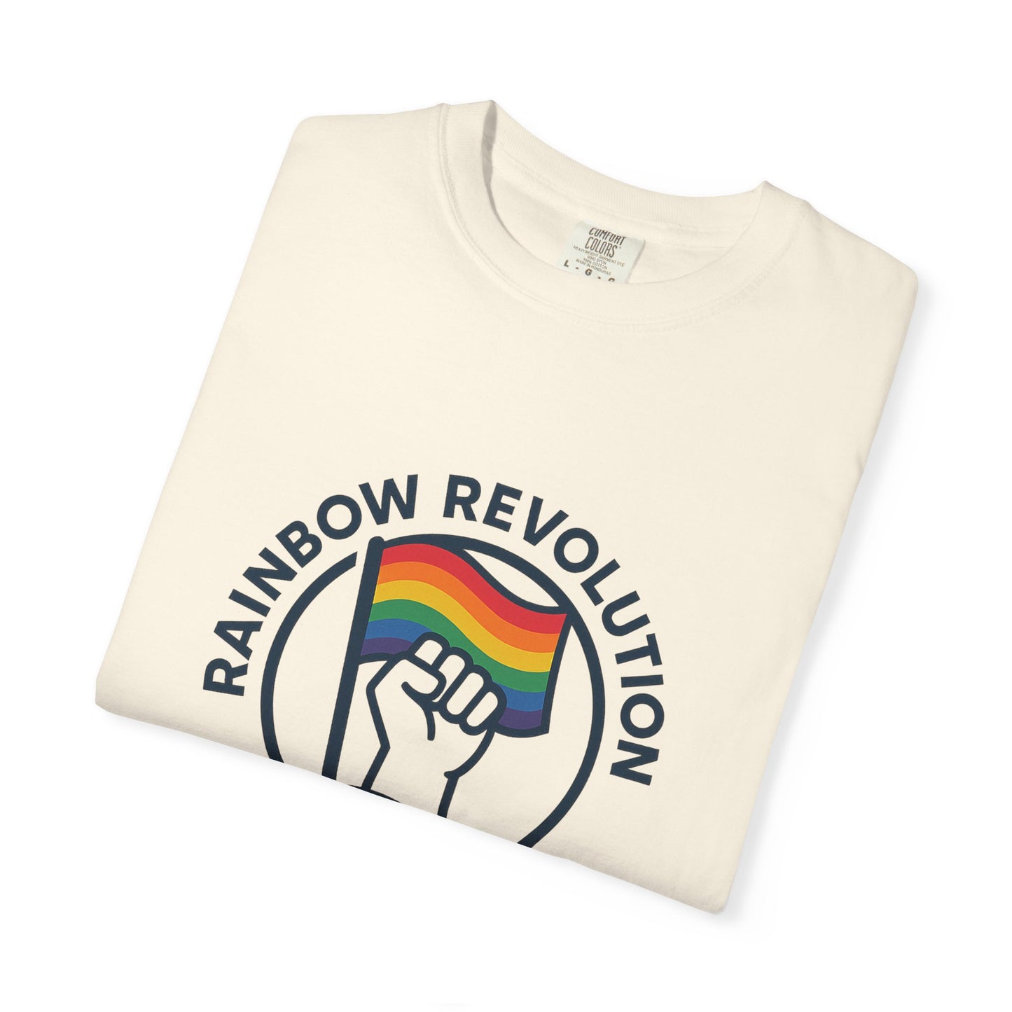 Unisex Rainbow Revolution T-shirt - Celebrate Pride, Summer Vibes, LGBTQ+ Support, Miami Love, Casual Wear