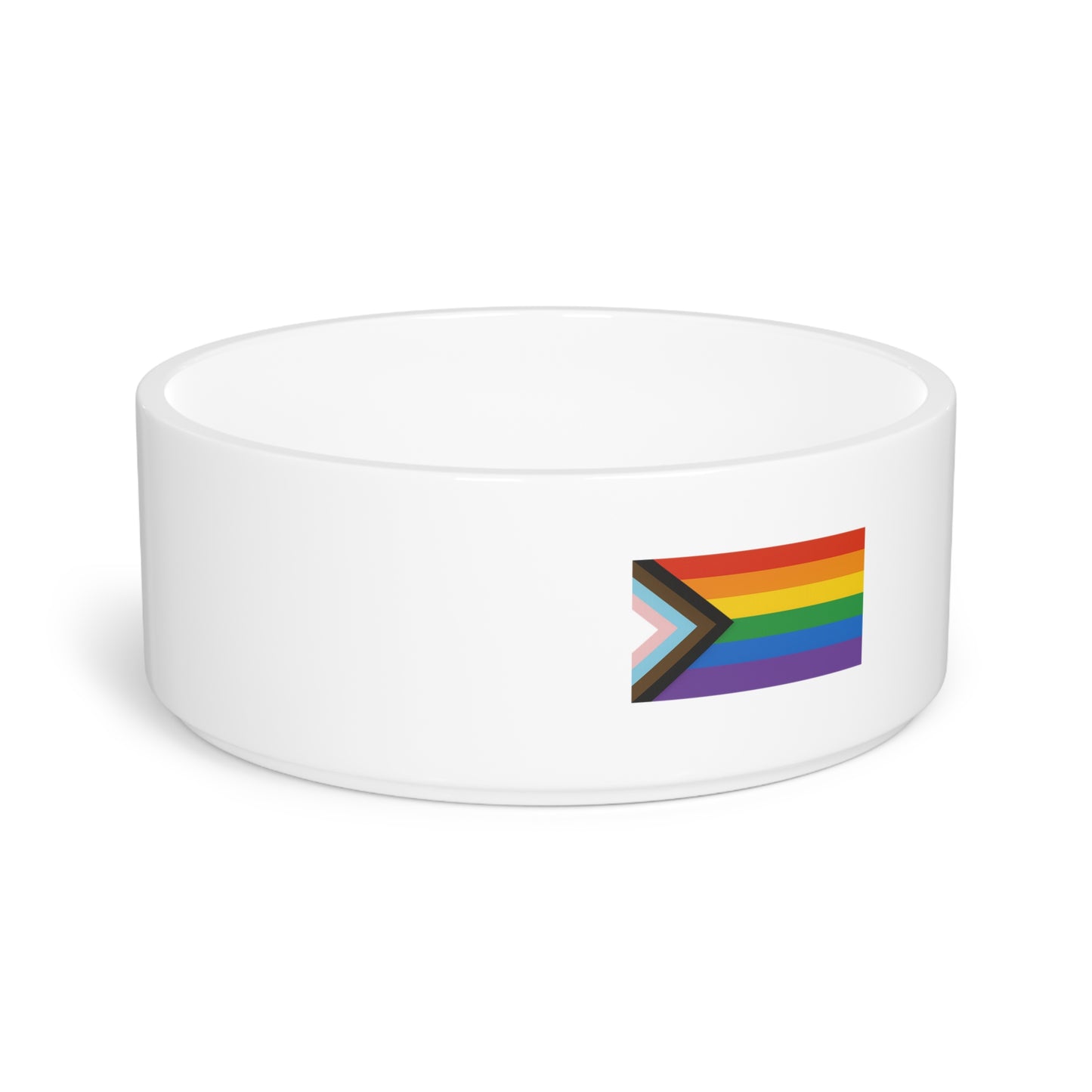 Pride Pet Bowl | Rainbow Dog Cat Dish, LGBTQ+ Pet Supplies, Proud Pet Accessories, Pride Month Gifts, Pet Feeding Dish