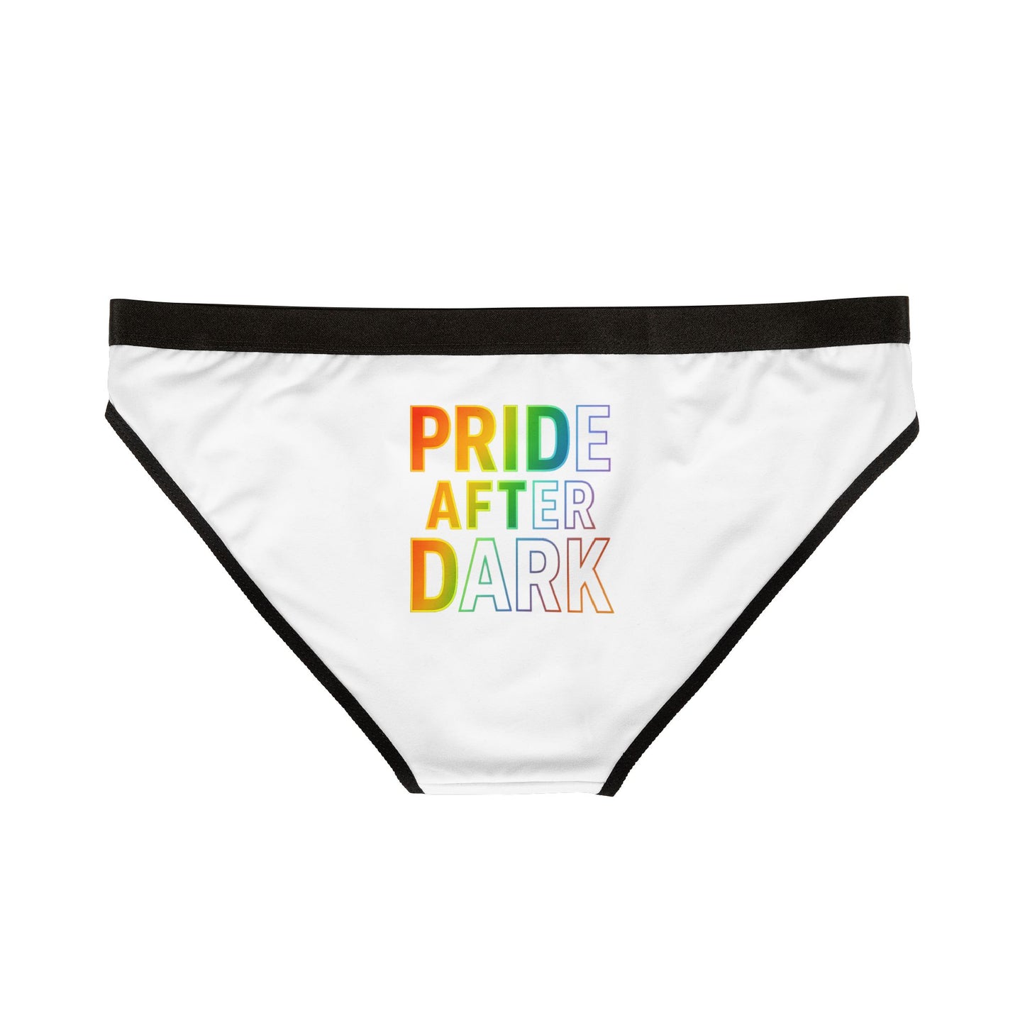 Pride-Themed Women's Underwear, Comfortable and Fun, Perfect for Celebrating LGBTQ+ Pride, Everyday Wear, Gift for Friends