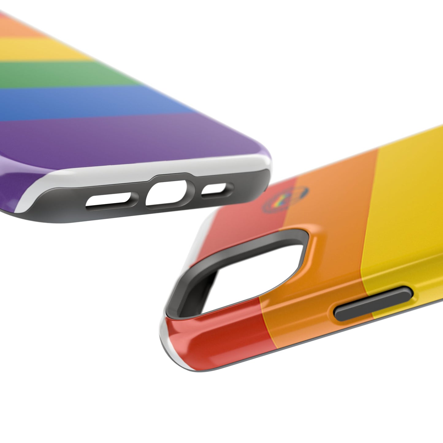 Rainbow Pride Magnetic Phone Case | LGBTQ+ Accessories, Colorful Phone Protection, Gift for Pride Month, Unique Cell Cover