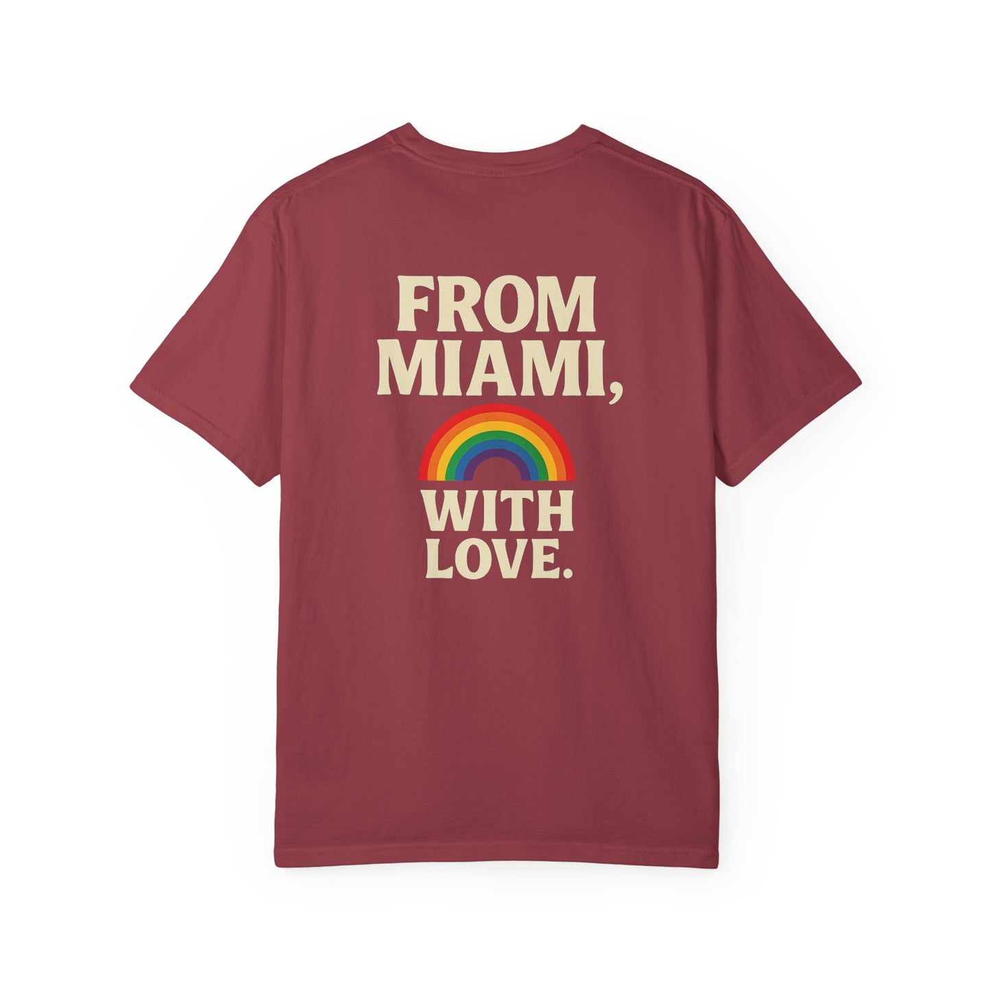 Unisex Rainbow Revolution T-shirt - Celebrate Pride, Summer Vibes, LGBTQ+ Support, Miami Love, Casual Wear