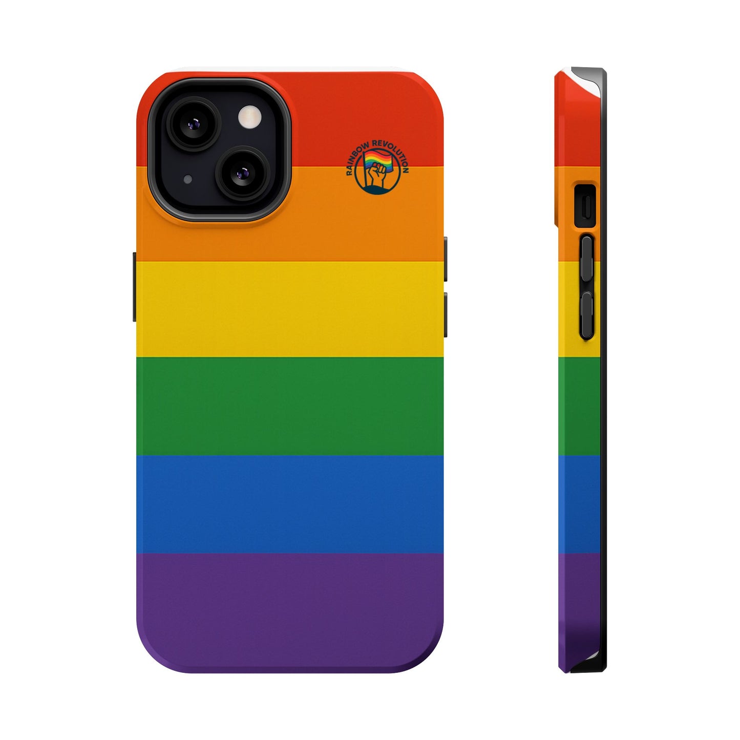 Rainbow Pride Magnetic Phone Case | LGBTQ+ Accessories, Colorful Phone Protection, Gift for Pride Month, Unique Cell Cover