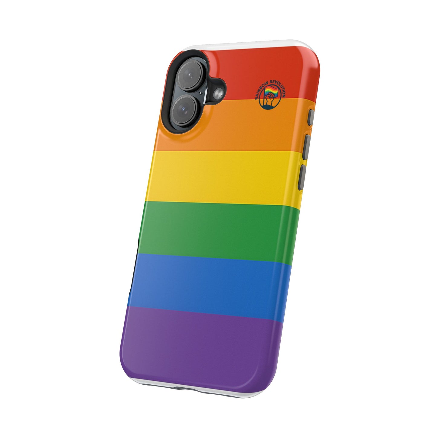 Rainbow Pride Magnetic Phone Case | LGBTQ+ Accessories, Colorful Phone Protection, Gift for Pride Month, Unique Cell Cover