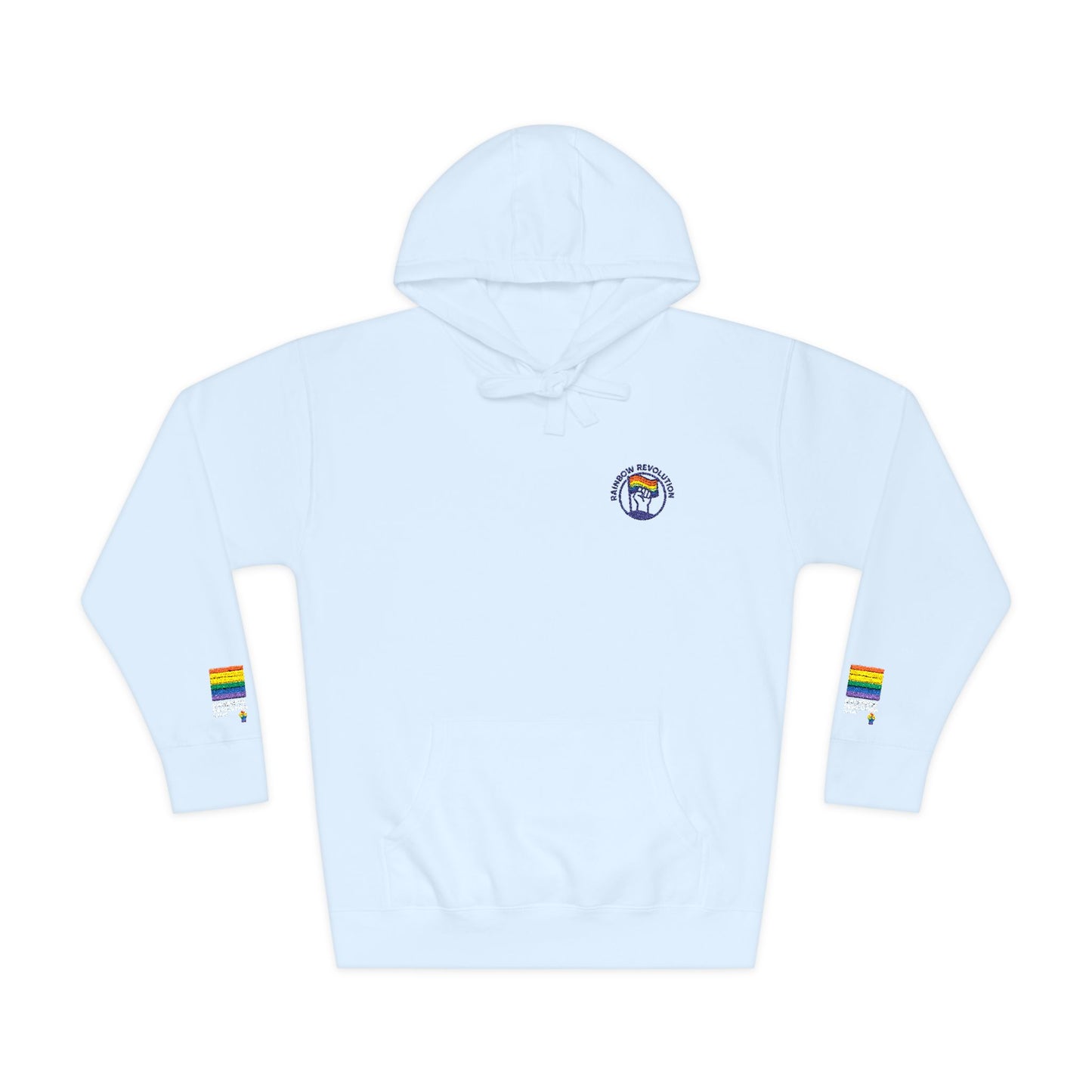 Cozy Pride Unisex Fleece Hoodie, LGBTQ+ Apparel, Comfortable Sweatshirt, Perfect Gift, Rainbow Celebrations, Pride Month