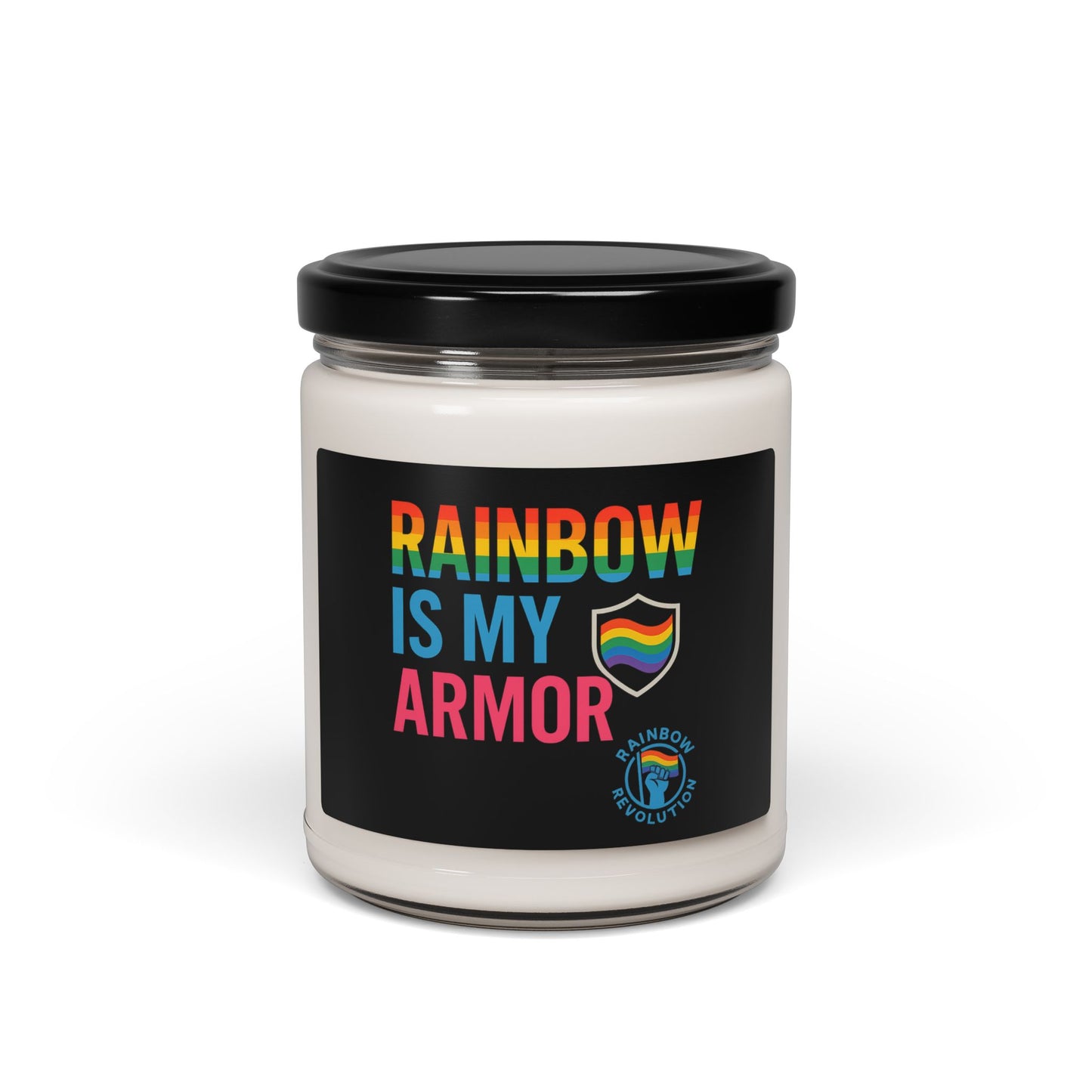 Rainbow Pride Scented Candle | LGBTQ+ Home Decor, Aromatherapy Gift, Eco-Friendly Candle, Candle for Self-Care, Pride Celebrations