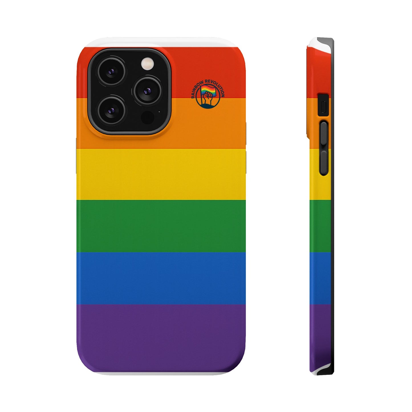 Rainbow Pride Magnetic Phone Case | LGBTQ+ Accessories, Colorful Phone Protection, Gift for Pride Month, Unique Cell Cover
