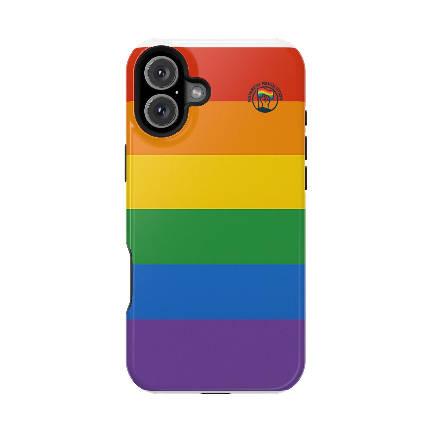 Rainbow Pride Magnetic Phone Case | LGBTQ+ Accessories, Colorful Phone Protection, Gift for Pride Month, Unique Cell Cover