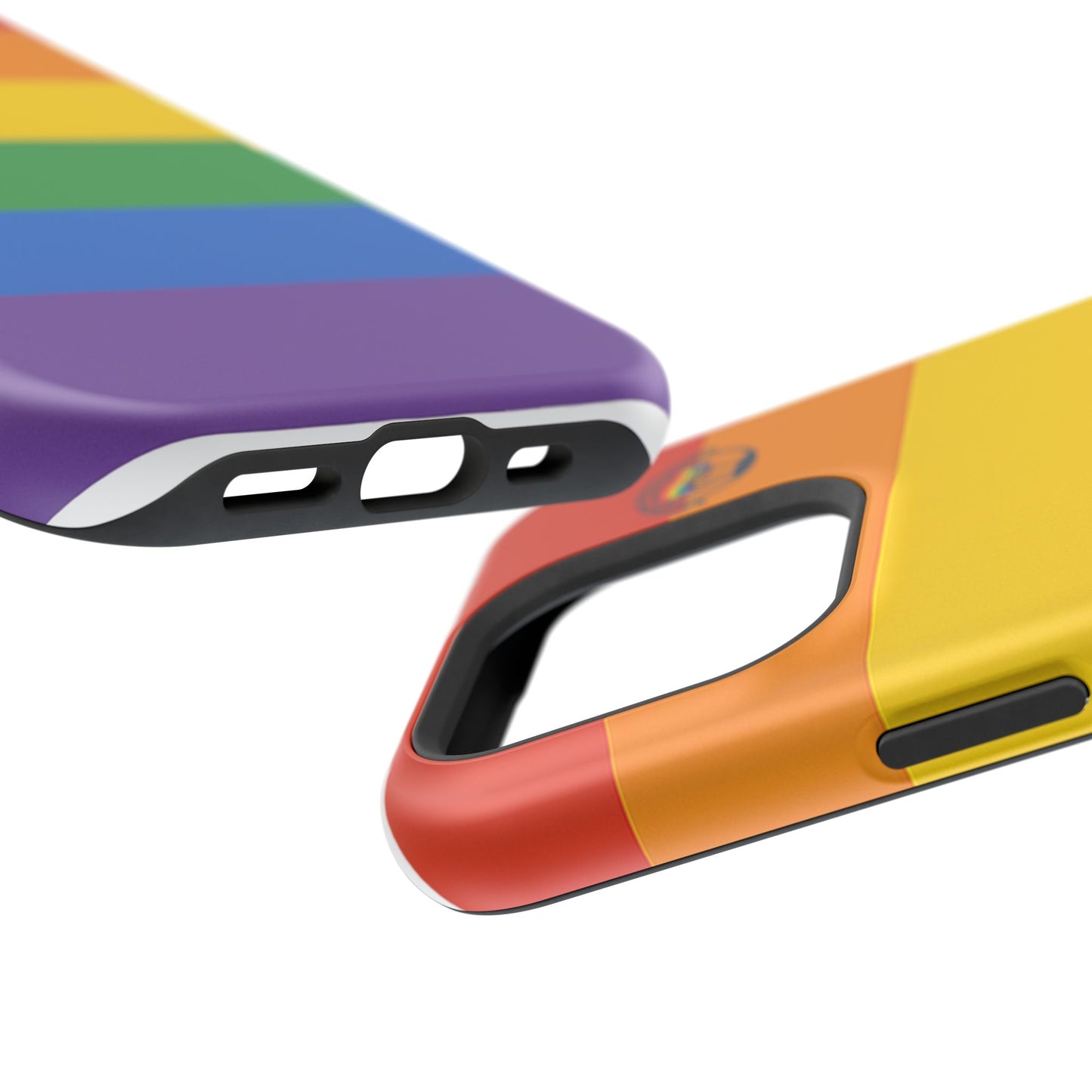 Rainbow Pride Magnetic Phone Case | LGBTQ+ Accessories, Colorful Phone Protection, Gift for Pride Month, Unique Cell Cover
