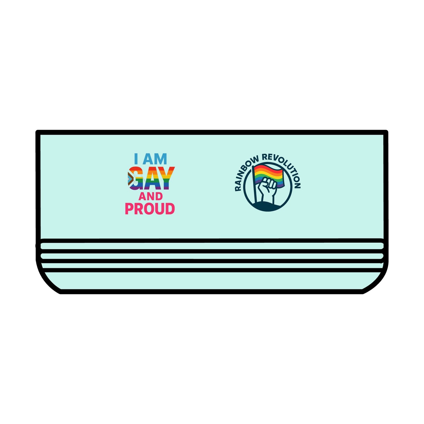 Rainbow Pride Pet Bowl - 18oz, LGBTQ+ Pet Bowl, Gay Pride Dog Dish, Colorful Cat Bowl, Pet Accessories for Pride Month