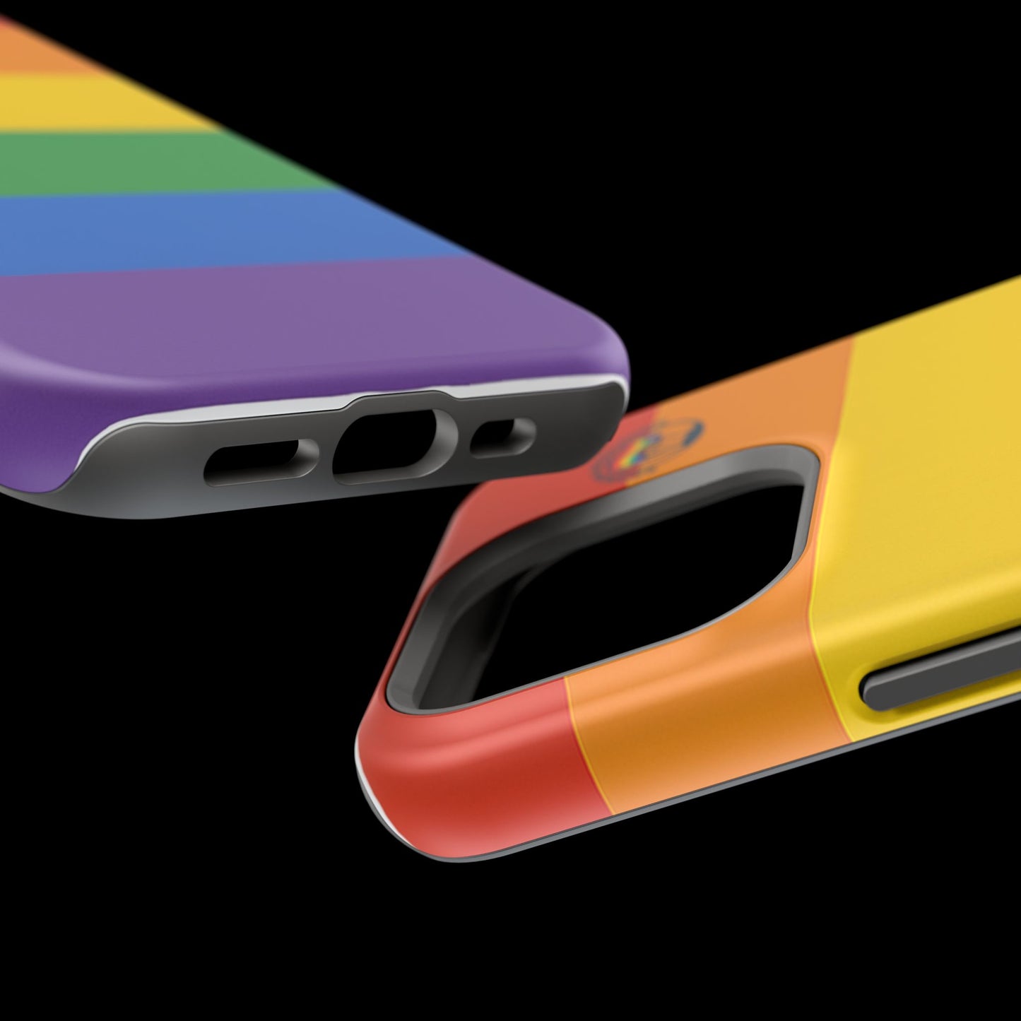 Rainbow Pride Magnetic Phone Case | LGBTQ+ Accessories, Colorful Phone Protection, Gift for Pride Month, Unique Cell Cover