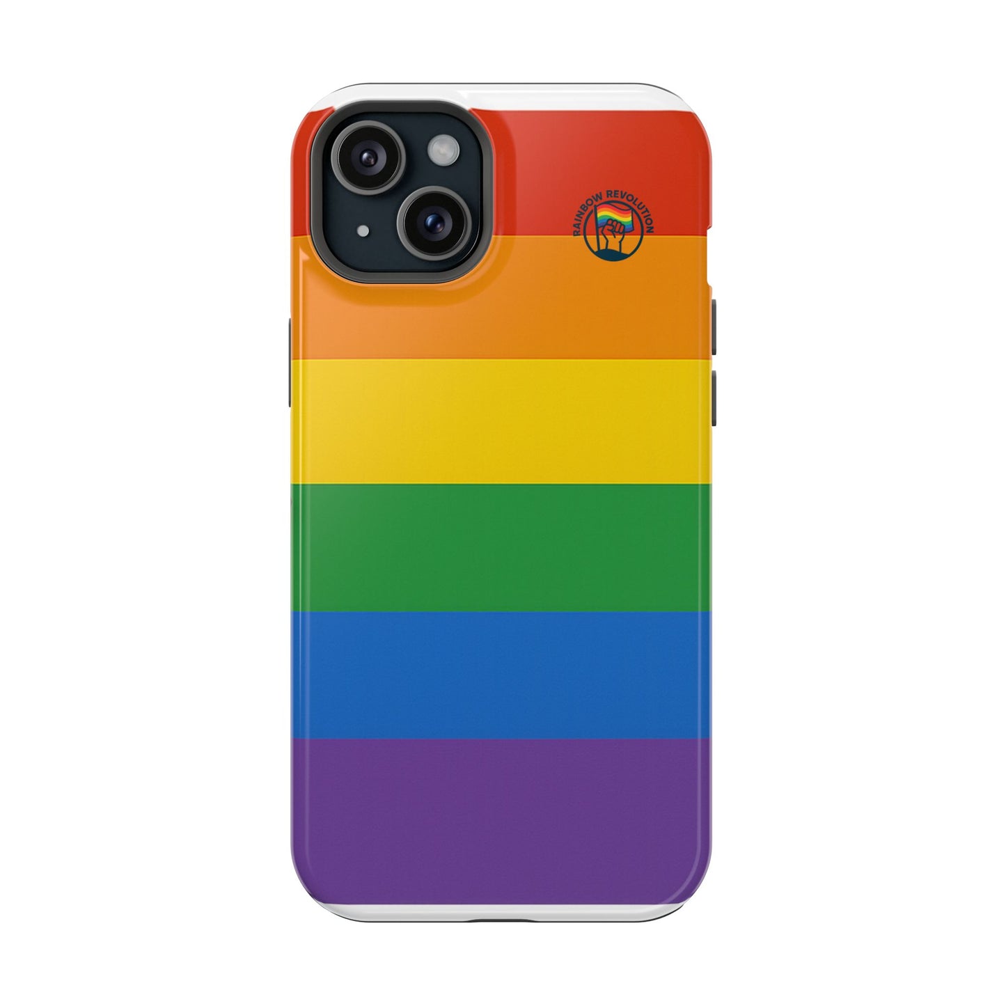 Rainbow Pride Magnetic Phone Case | LGBTQ+ Accessories, Colorful Phone Protection, Gift for Pride Month, Unique Cell Cover
