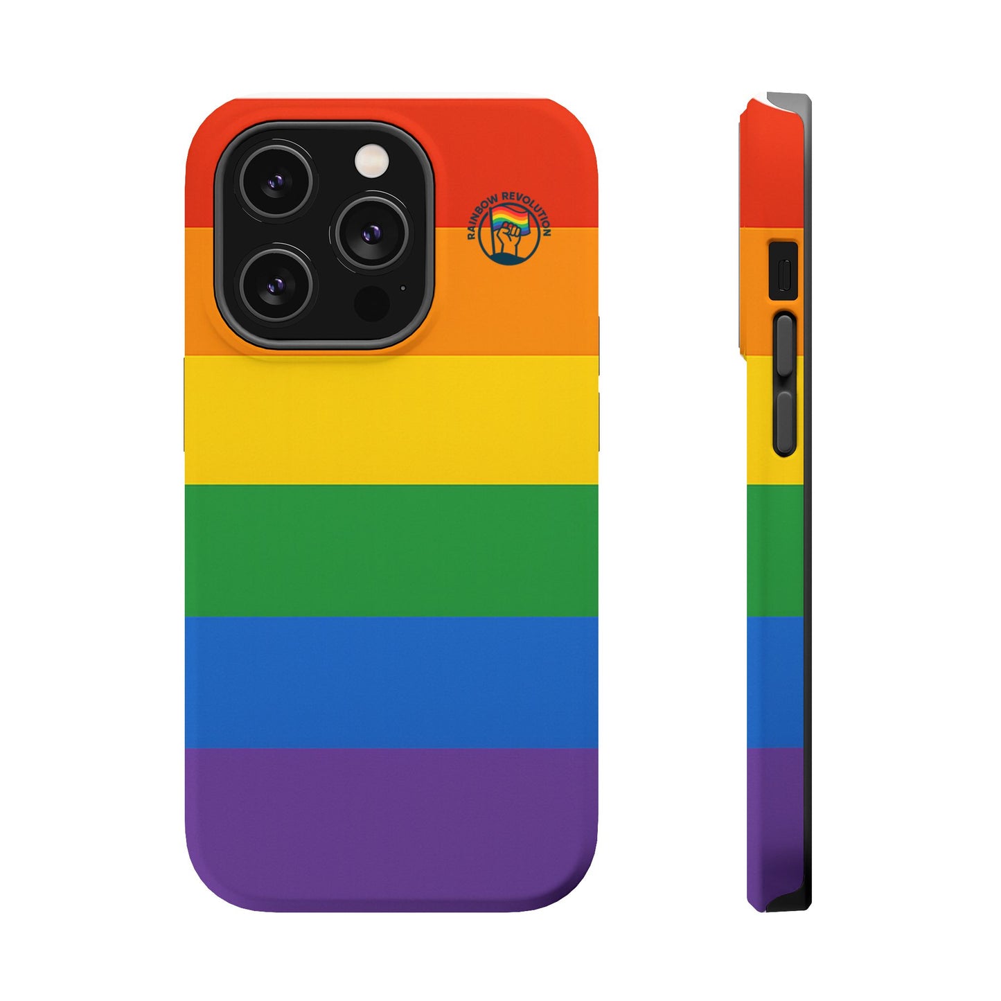 Rainbow Pride Magnetic Phone Case | LGBTQ+ Accessories, Colorful Phone Protection, Gift for Pride Month, Unique Cell Cover