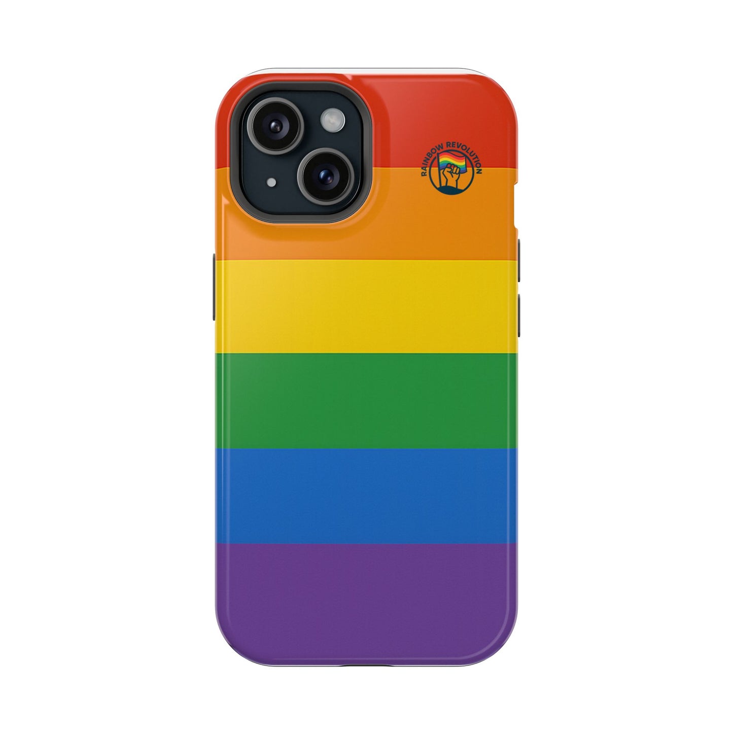 Rainbow Pride Magnetic Phone Case | LGBTQ+ Accessories, Colorful Phone Protection, Gift for Pride Month, Unique Cell Cover