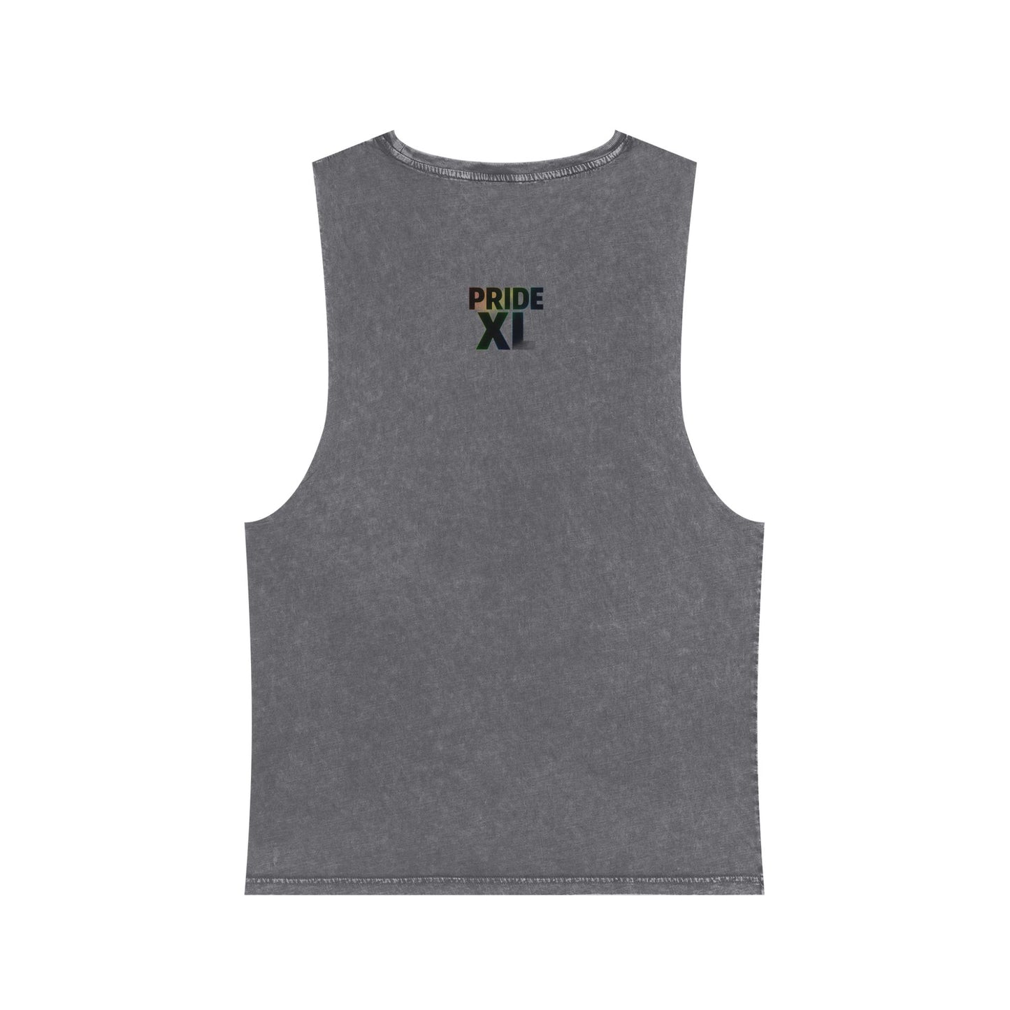 Pride Stonewash Tank Top, Unisex Pride Shirt, LGBTQ+ Apparel, Summer Pride Wear, Festival Outfit, Gay Pride Clothing