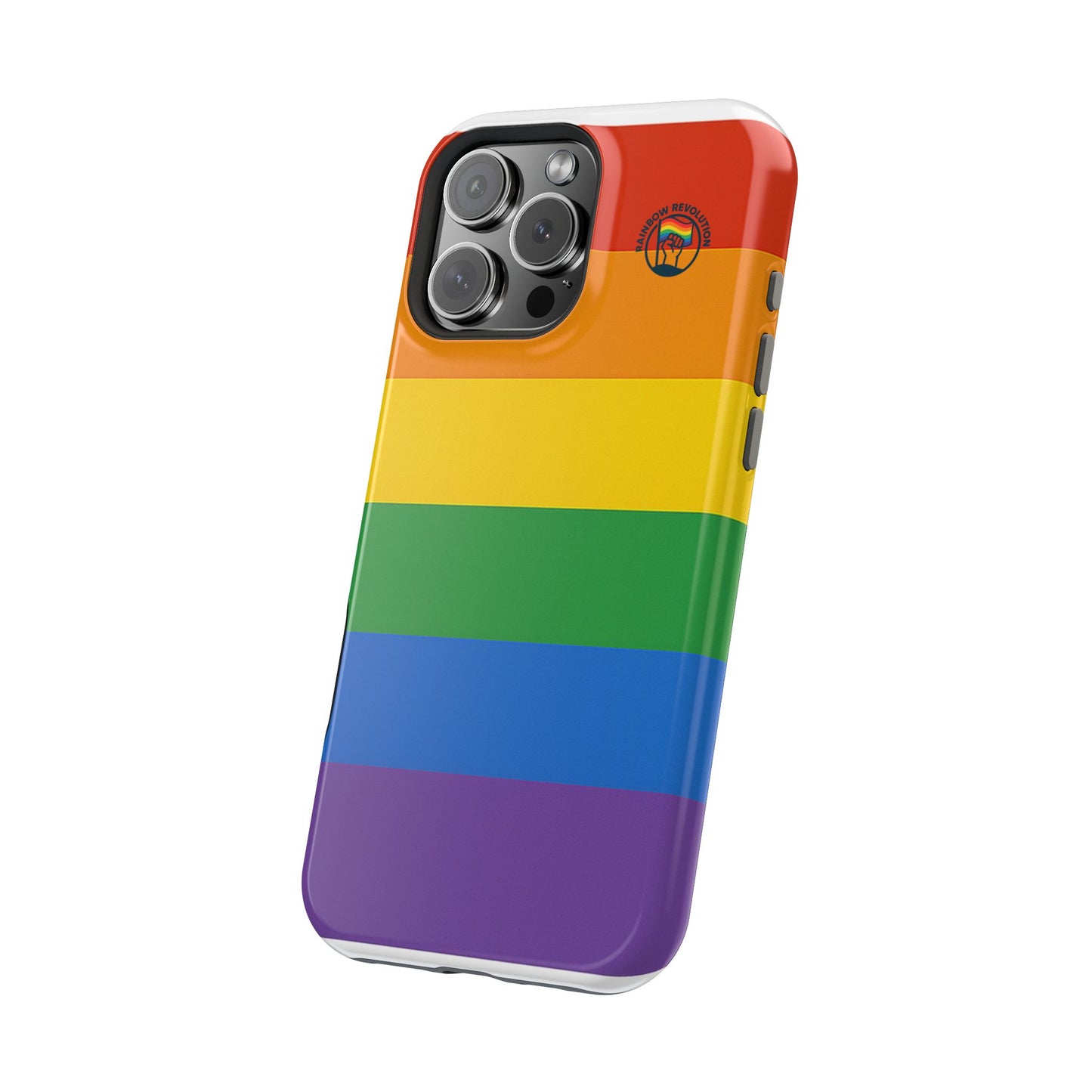 Rainbow Pride Magnetic Phone Case | LGBTQ+ Accessories, Colorful Phone Protection, Gift for Pride Month, Unique Cell Cover