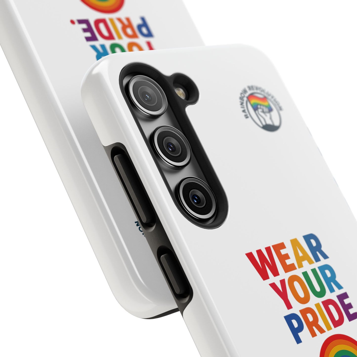 Pride Phone Cases - Wear Your Pride, Live Your Revolution - LGBTQ+ Accessories, Colorful Cases, Gift for Pride Month, Support Equality