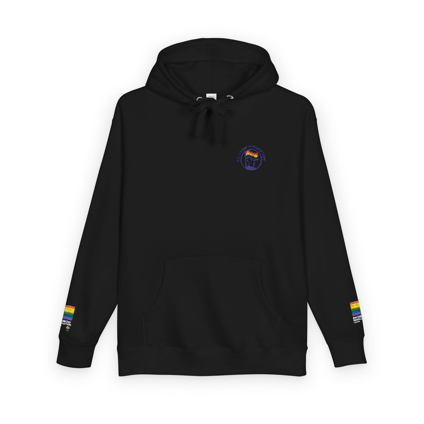 Cozy Pride Unisex Fleece Hoodie, LGBTQ+ Apparel, Comfortable Sweatshirt, Perfect Gift, Rainbow Celebrations, Pride Month