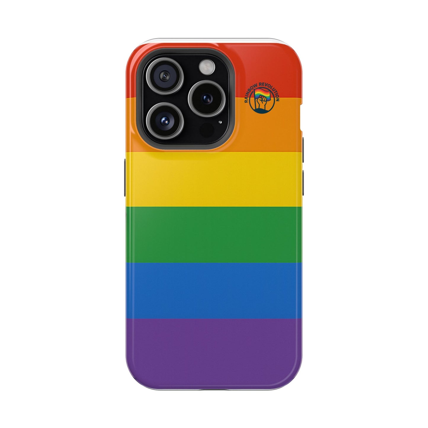 Rainbow Pride Magnetic Phone Case | LGBTQ+ Accessories, Colorful Phone Protection, Gift for Pride Month, Unique Cell Cover