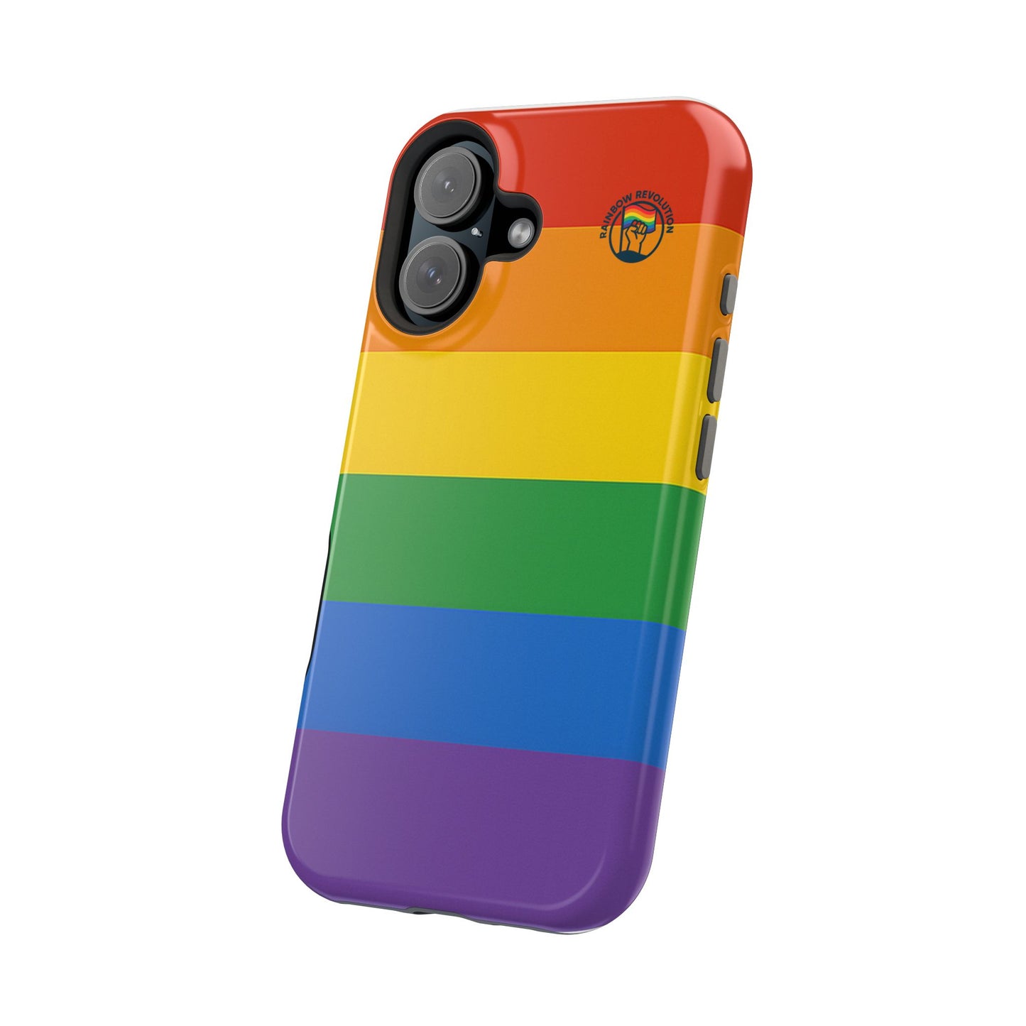Rainbow Pride Magnetic Phone Case | LGBTQ+ Accessories, Colorful Phone Protection, Gift for Pride Month, Unique Cell Cover