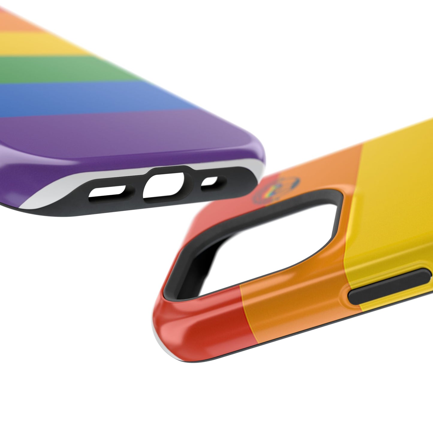 Rainbow Pride Magnetic Phone Case | LGBTQ+ Accessories, Colorful Phone Protection, Gift for Pride Month, Unique Cell Cover
