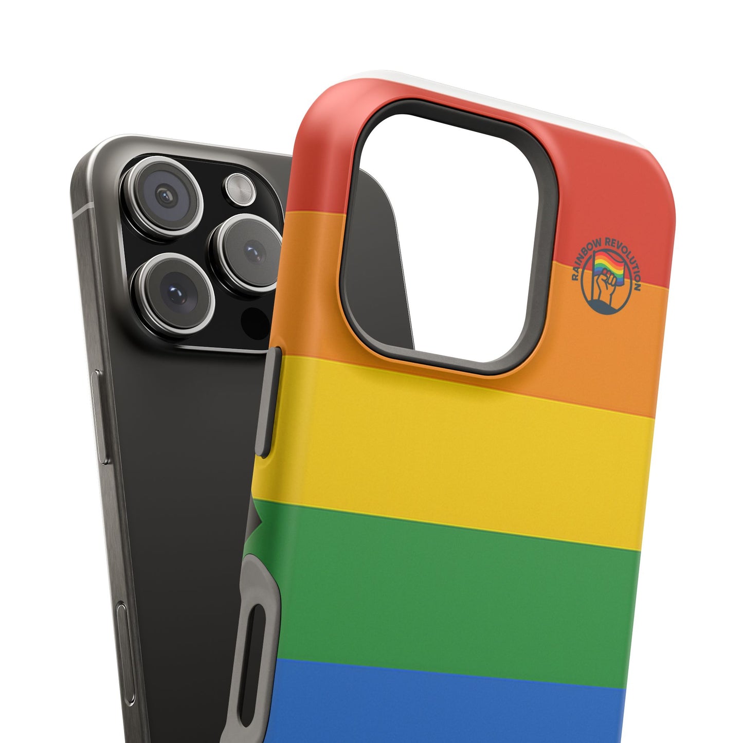 Rainbow Pride Magnetic Phone Case | LGBTQ+ Accessories, Colorful Phone Protection, Gift for Pride Month, Unique Cell Cover