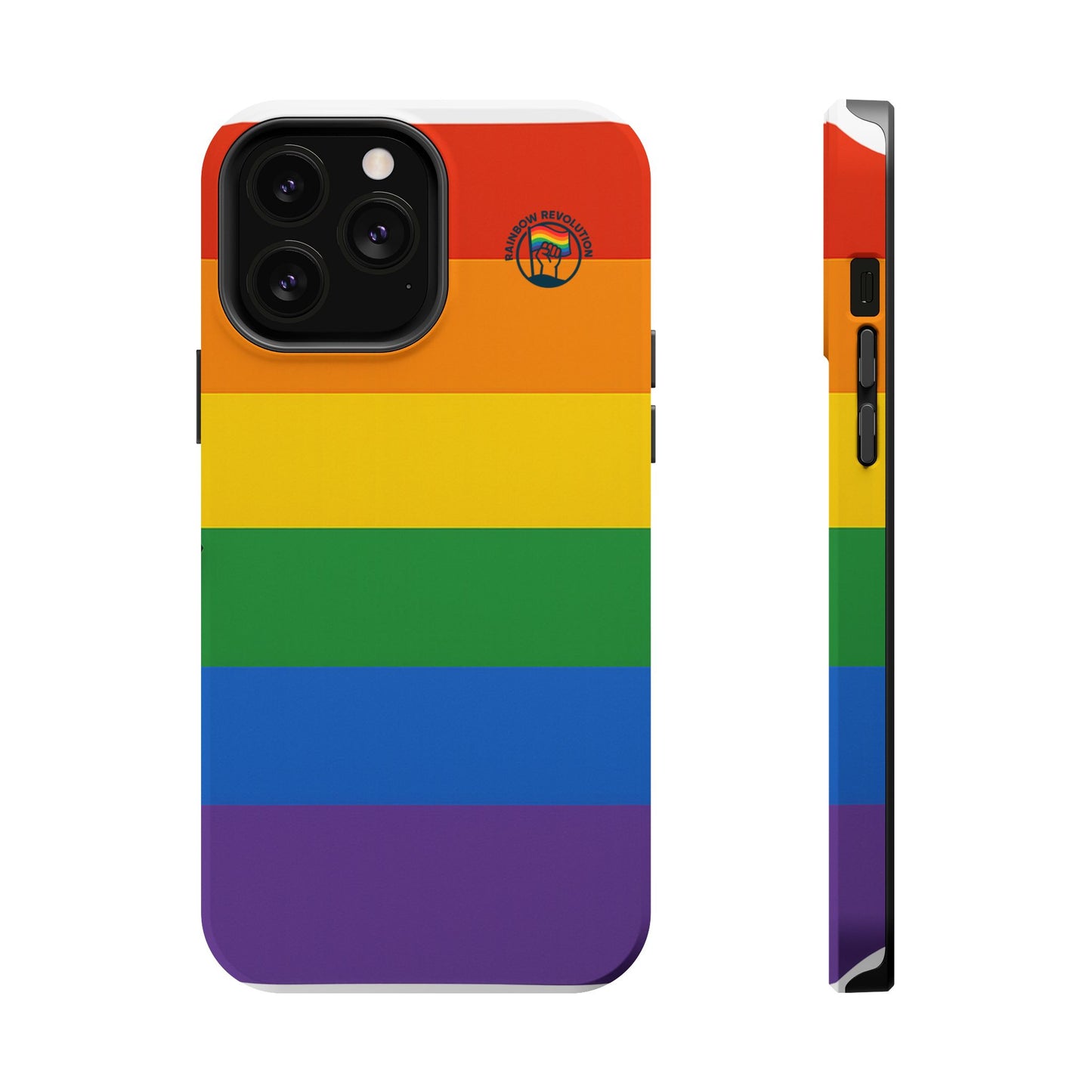 Rainbow Pride Magnetic Phone Case | LGBTQ+ Accessories, Colorful Phone Protection, Gift for Pride Month, Unique Cell Cover