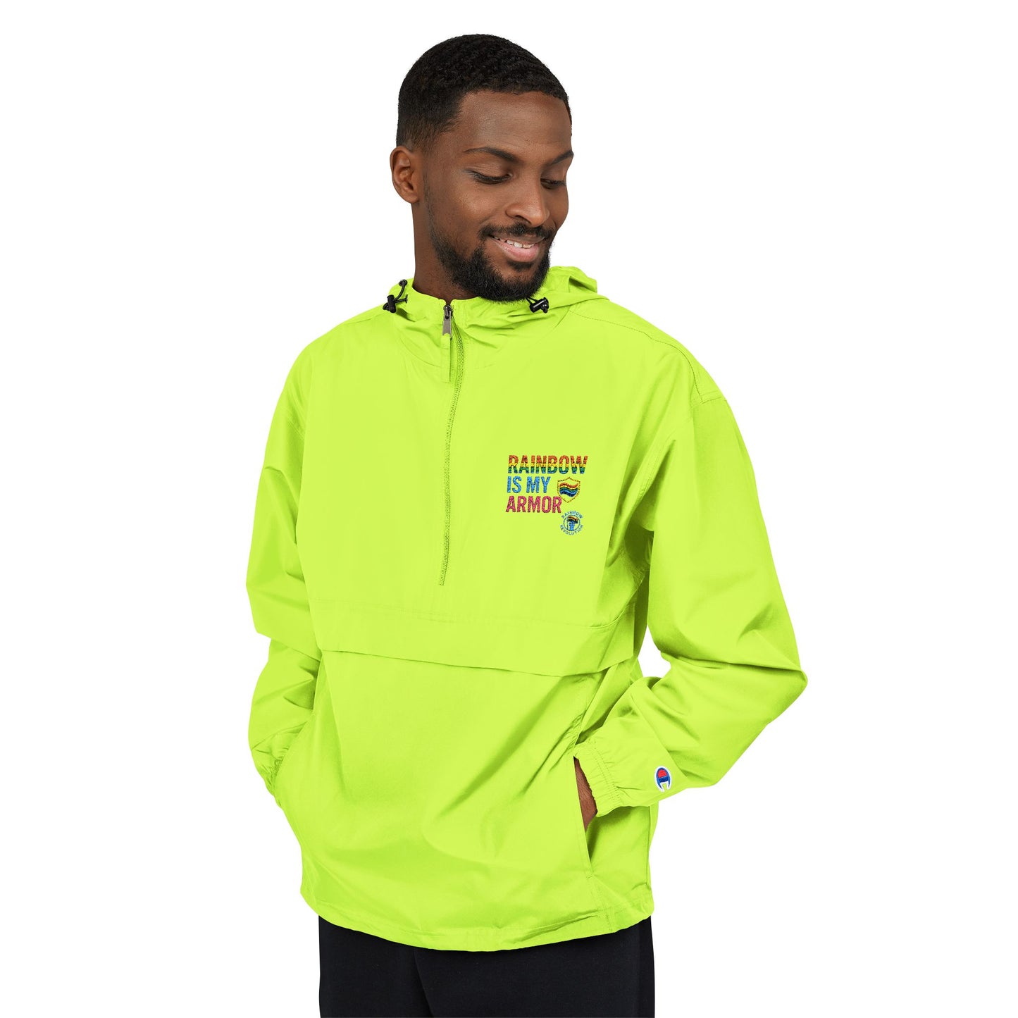Stylish Packable Anorak Jacket - Unisex Windbreaker, Lightweight Outerwear, Perfect for Outdoor Adventures, Casual Wear, Travel, Festivals