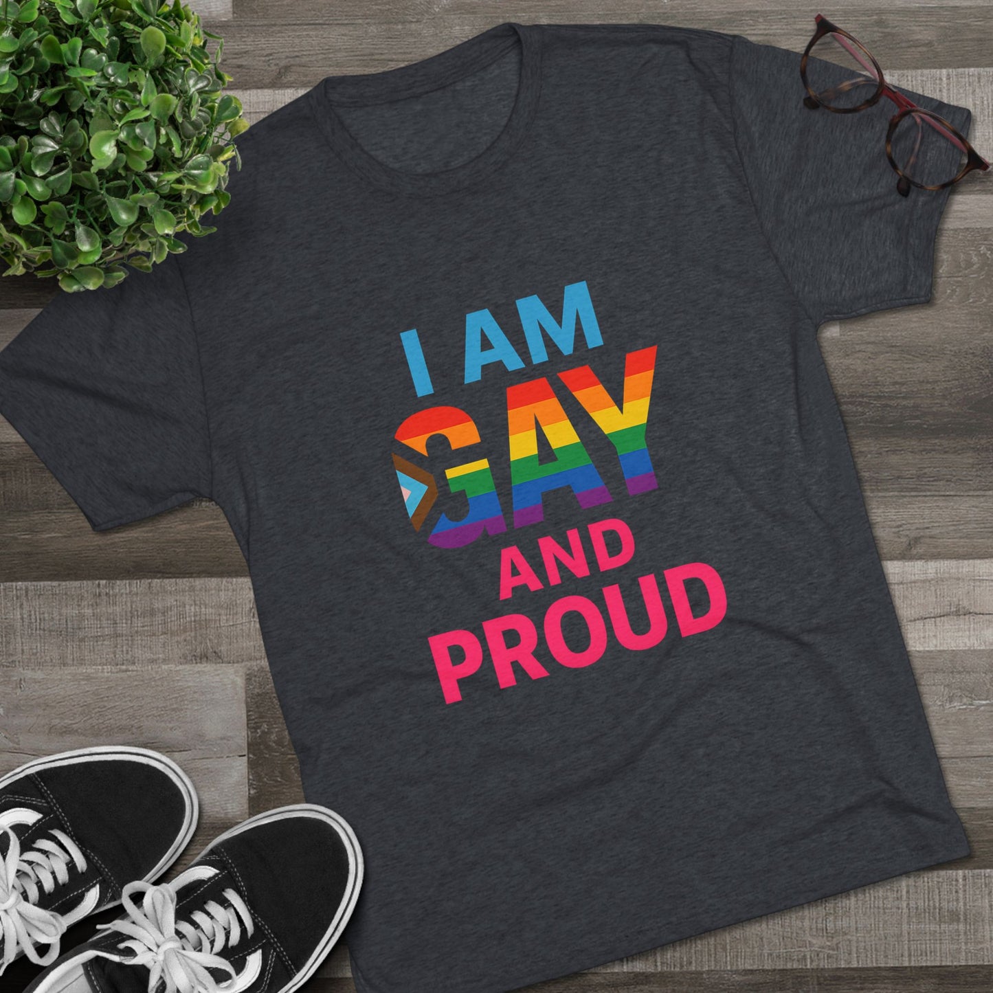 Pride Unisex Tee with Love Design - LGBTQ+ Celebration Shirt, Affirmation Apparel, Support Shirt, Gift for Allies, Festival Wear