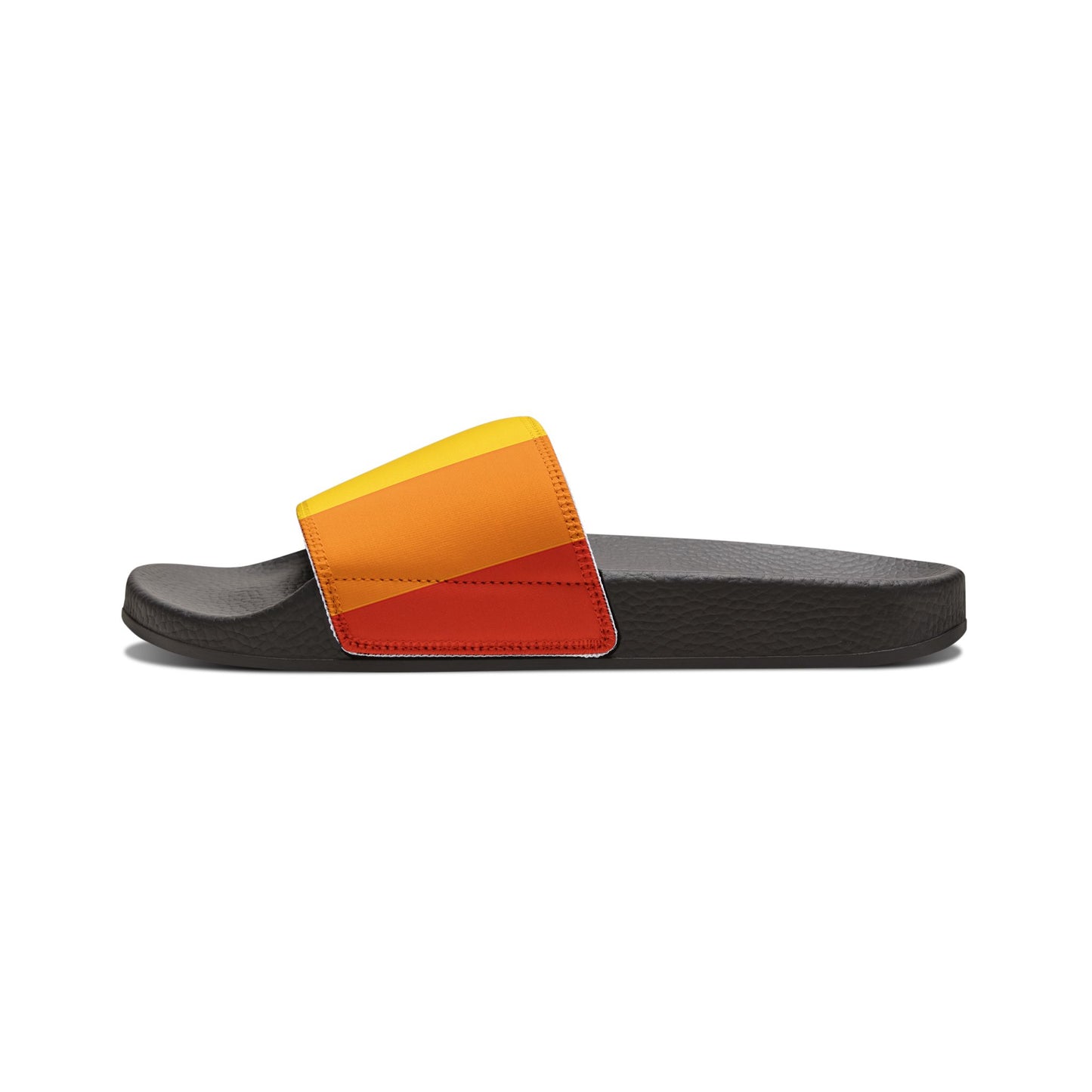 Vibrant Pride Sandals, Men's Summer Footwear, LGBTQ+ Support, Removable-Strap Slide Sandals, Beachwear, Casual Comfort
