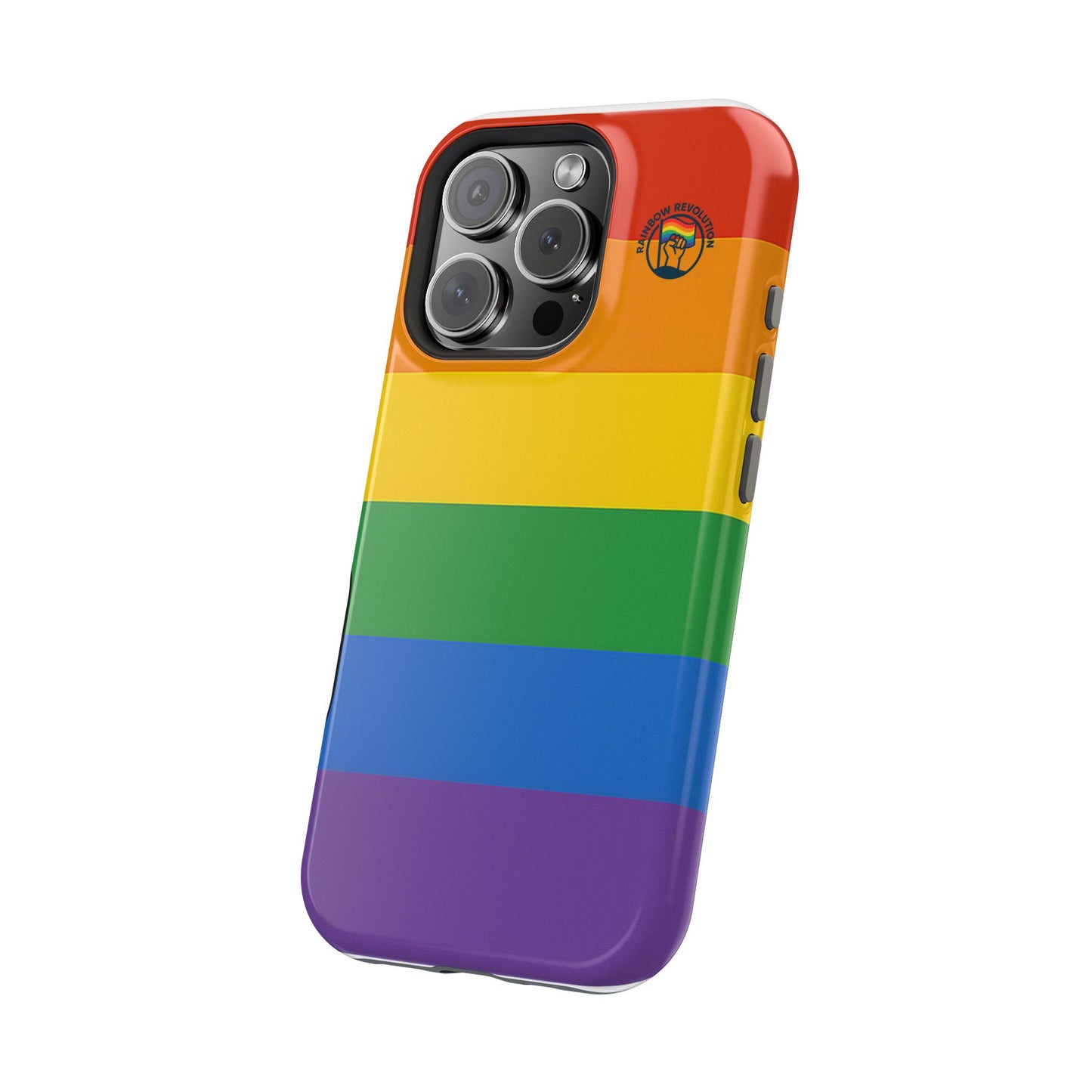 Rainbow Pride Magnetic Phone Case | LGBTQ+ Accessories, Colorful Phone Protection, Gift for Pride Month, Unique Cell Cover