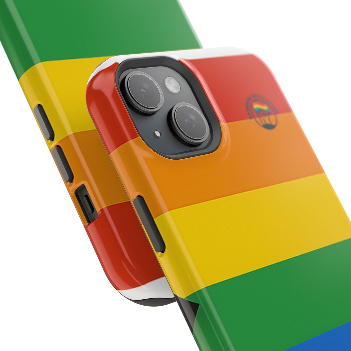 Rainbow Pride Magnetic Phone Case | LGBTQ+ Accessories, Colorful Phone Protection, Gift for Pride Month, Unique Cell Cover