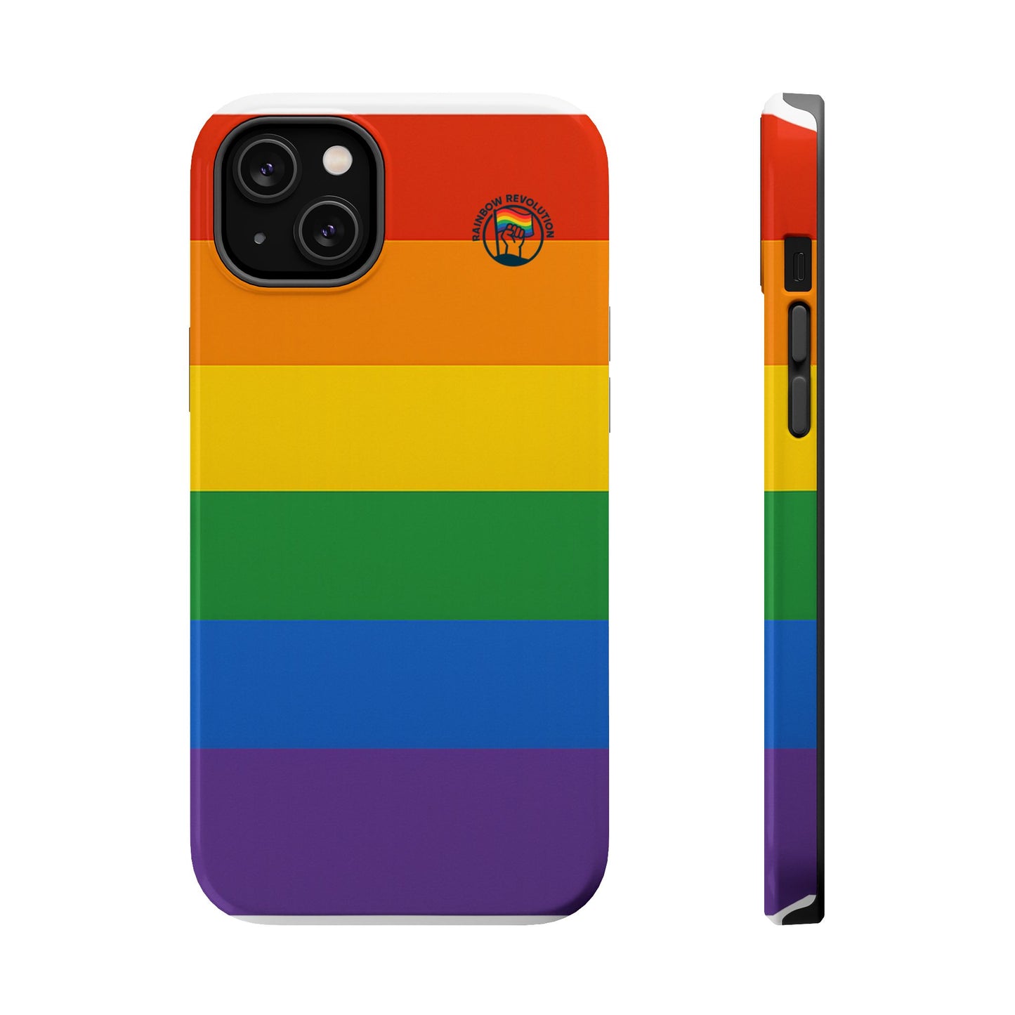 Rainbow Pride Magnetic Phone Case | LGBTQ+ Accessories, Colorful Phone Protection, Gift for Pride Month, Unique Cell Cover