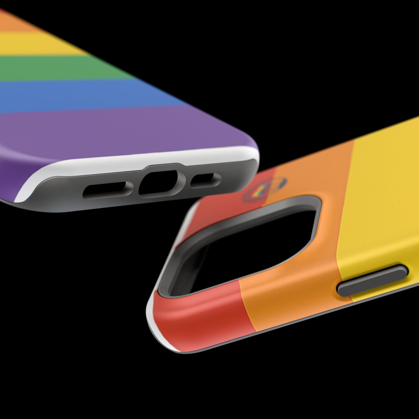 Rainbow Pride Magnetic Phone Case | LGBTQ+ Accessories, Colorful Phone Protection, Gift for Pride Month, Unique Cell Cover