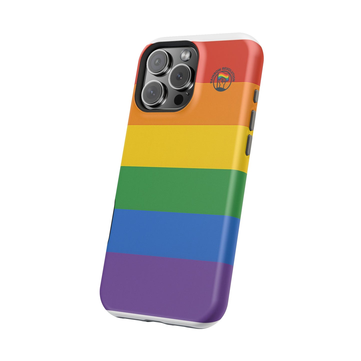 Rainbow Pride Magnetic Phone Case | LGBTQ+ Accessories, Colorful Phone Protection, Gift for Pride Month, Unique Cell Cover