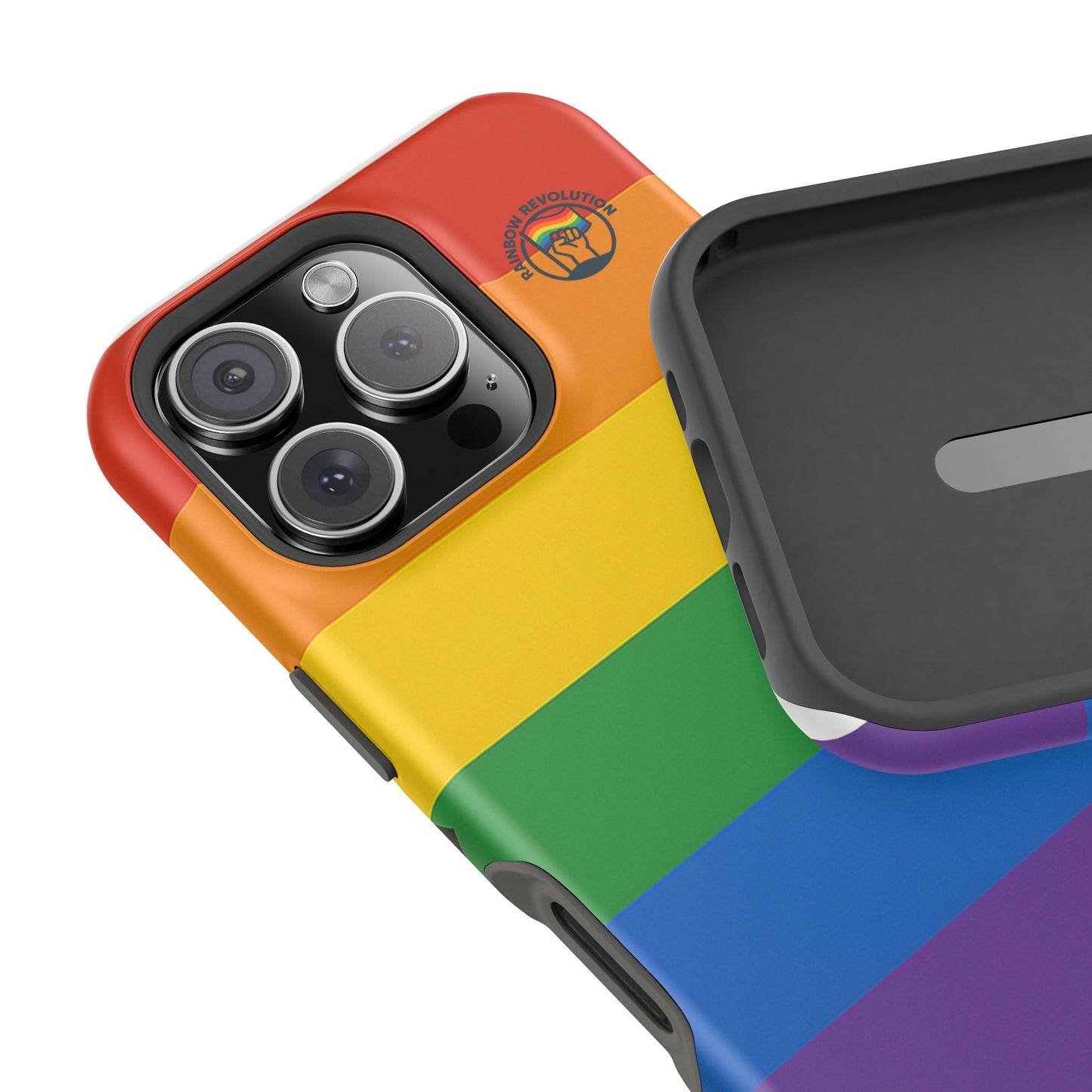 Rainbow Pride Magnetic Phone Case | LGBTQ+ Accessories, Colorful Phone Protection, Gift for Pride Month, Unique Cell Cover