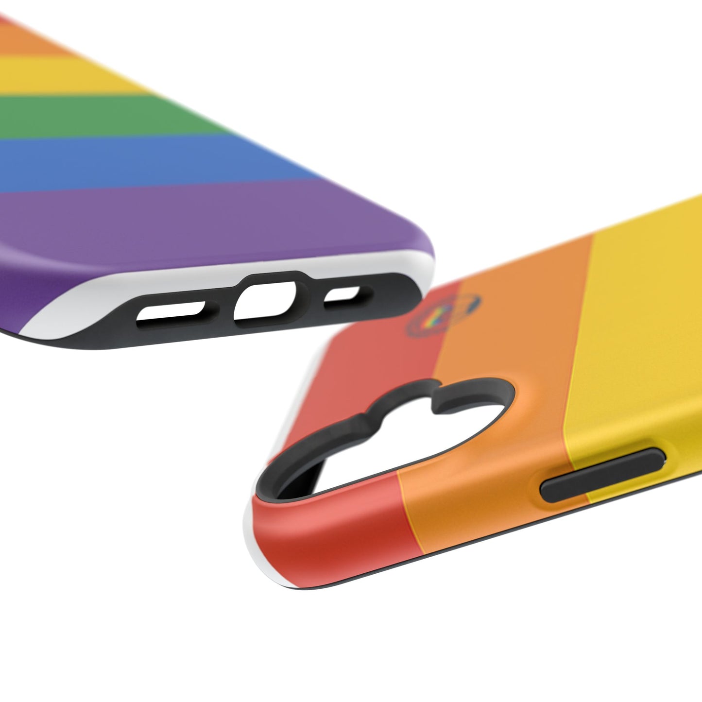 Rainbow Pride Magnetic Phone Case | LGBTQ+ Accessories, Colorful Phone Protection, Gift for Pride Month, Unique Cell Cover