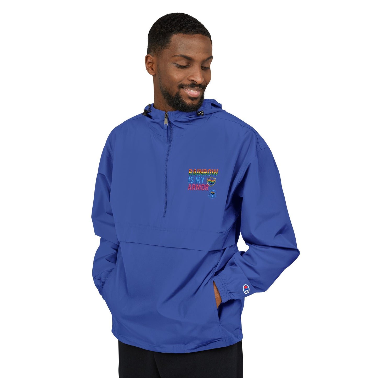 Stylish Packable Anorak Jacket - Unisex Windbreaker, Lightweight Outerwear, Perfect for Outdoor Adventures, Casual Wear, Travel, Festivals