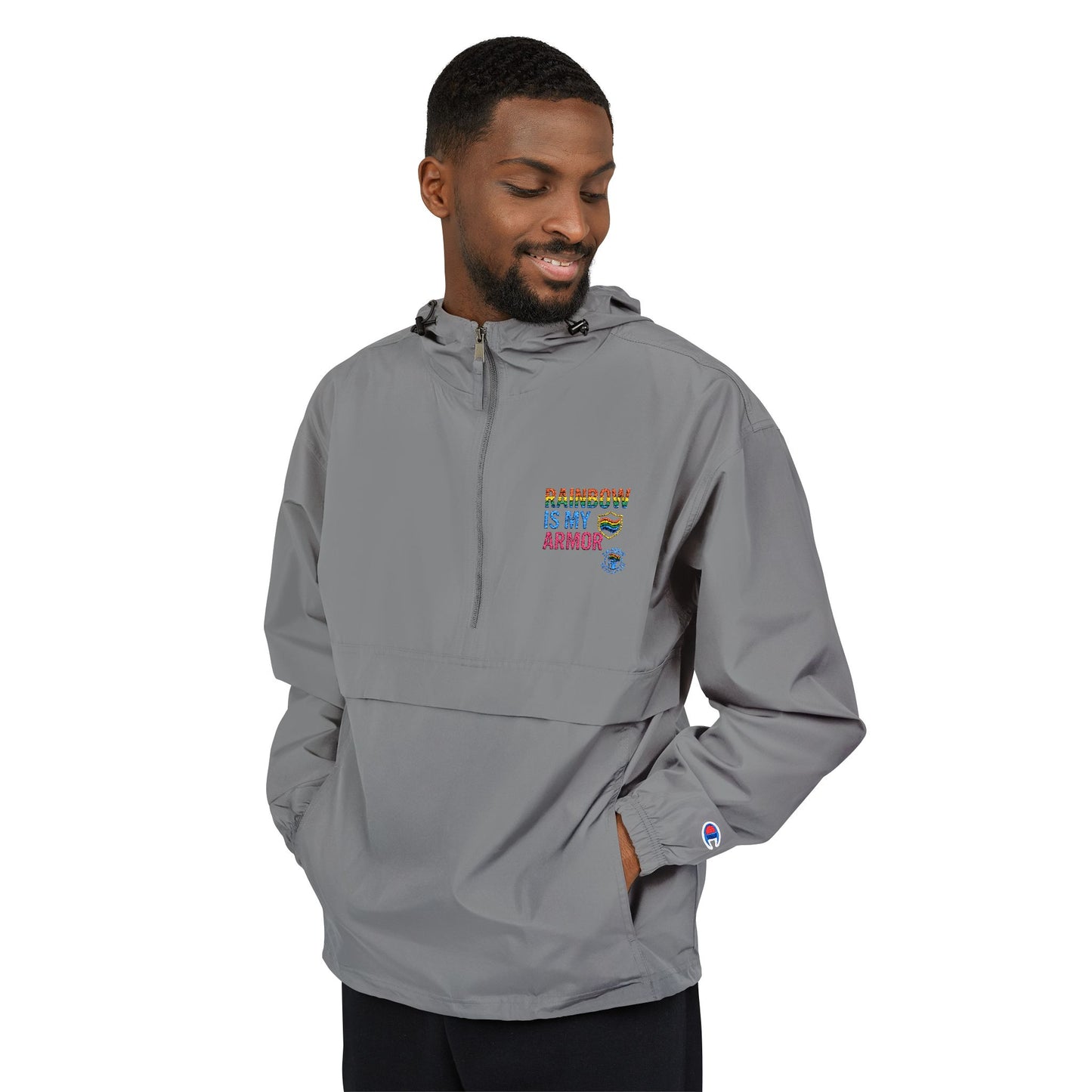 Stylish Packable Anorak Jacket - Unisex Windbreaker, Lightweight Outerwear, Perfect for Outdoor Adventures, Casual Wear, Travel, Festivals
