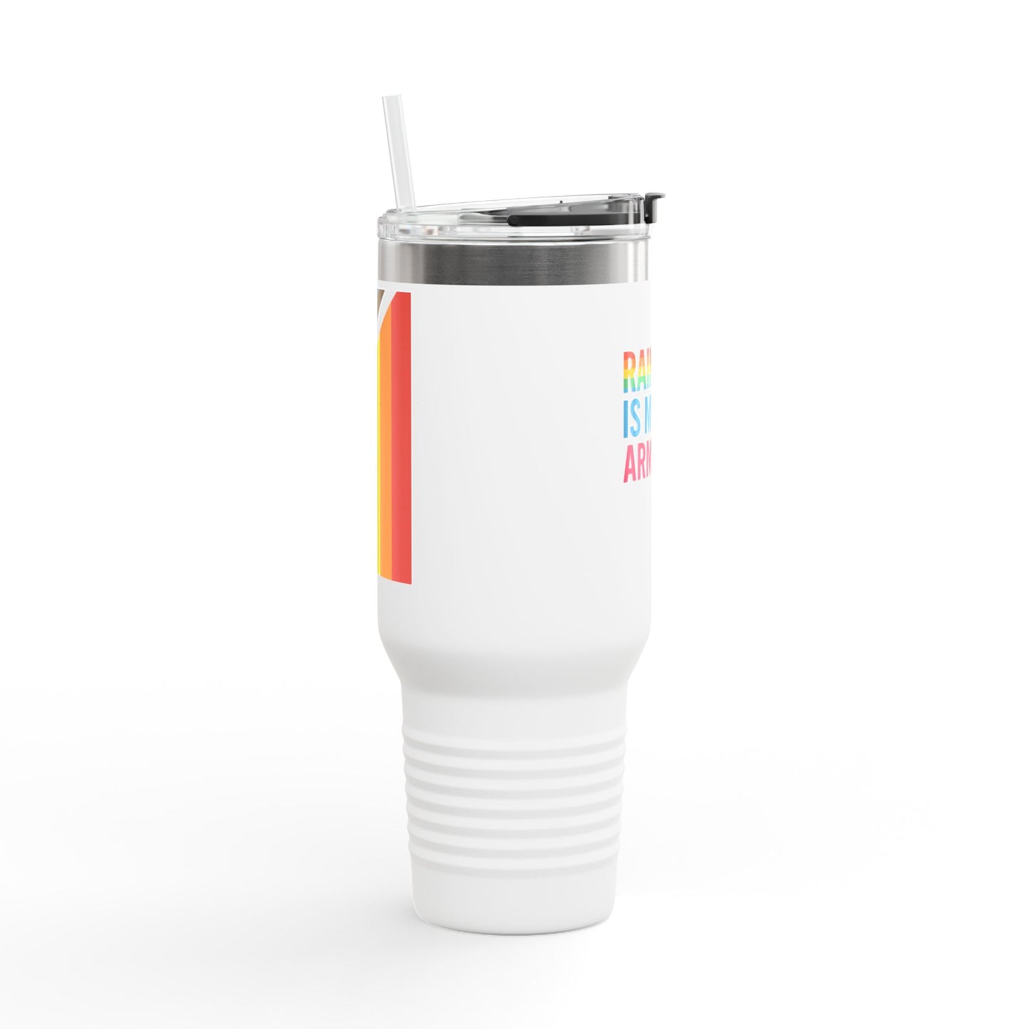Vibrant Insulated Travel Mug, 40oz | Perfect for LGBTQ+ Pride Celebrations, Everyday Hydration, Gifts for Friends, Outdoor Adventures, [...]
