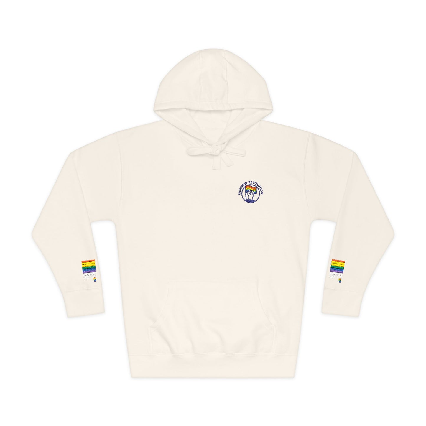 Cozy Pride Unisex Fleece Hoodie, LGBTQ+ Apparel, Comfortable Sweatshirt, Perfect Gift, Rainbow Celebrations, Pride Month