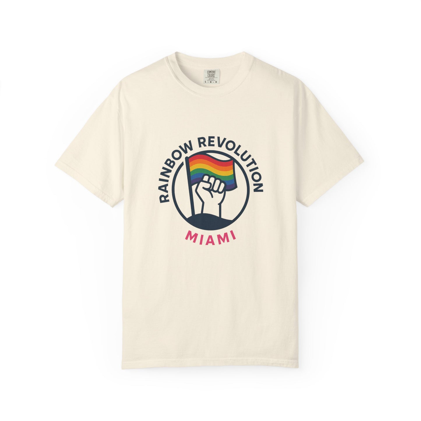 Unisex Rainbow Revolution T-shirt - Celebrate Pride, Summer Vibes, LGBTQ+ Support, Miami Love, Casual Wear