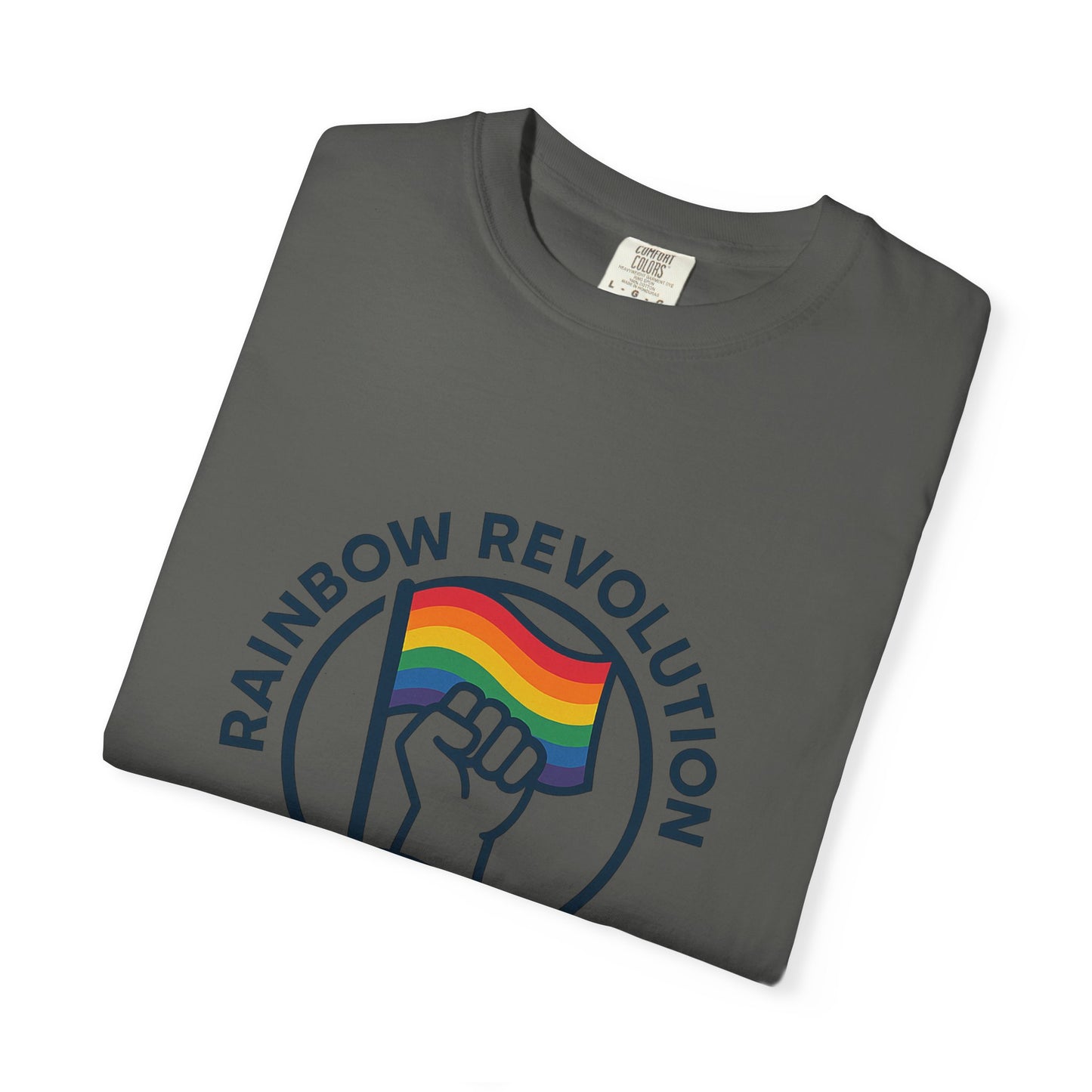 Unisex Rainbow Revolution T-shirt - Celebrate Pride, Summer Vibes, LGBTQ+ Support, Miami Love, Casual Wear